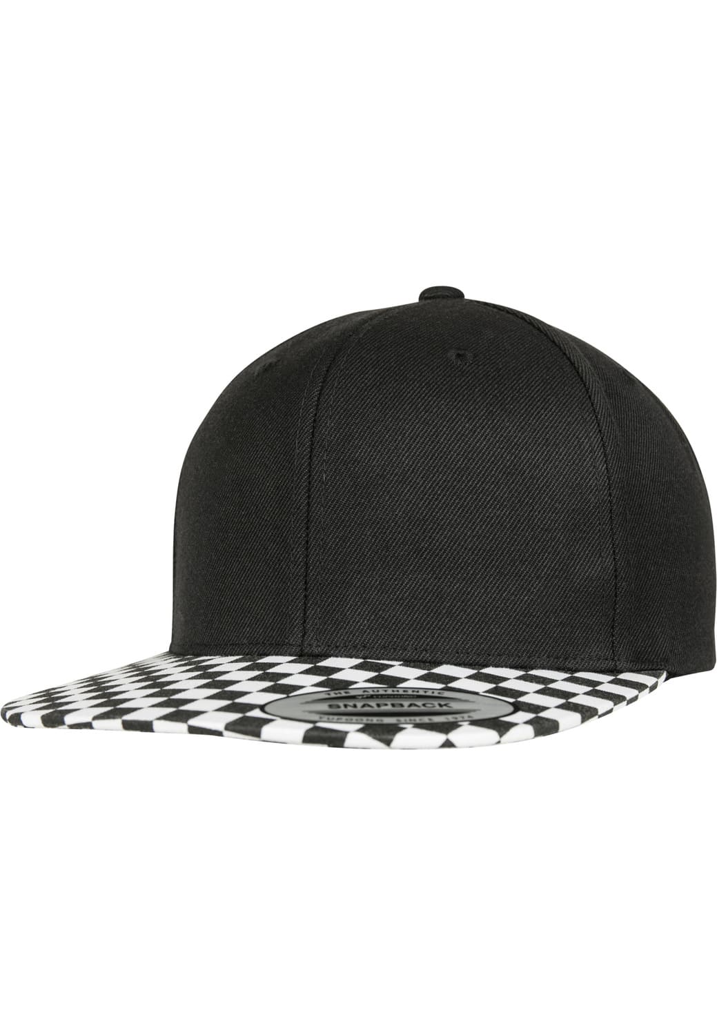 FF-6089CB-00826-0050 Checkerboard Flexfit snapback cap black/white