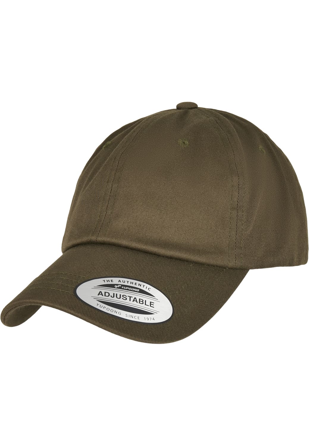 FF-6245OC-03051-0050 Cappellino Low Profile Organic Cotton Flexfit burnt oliva