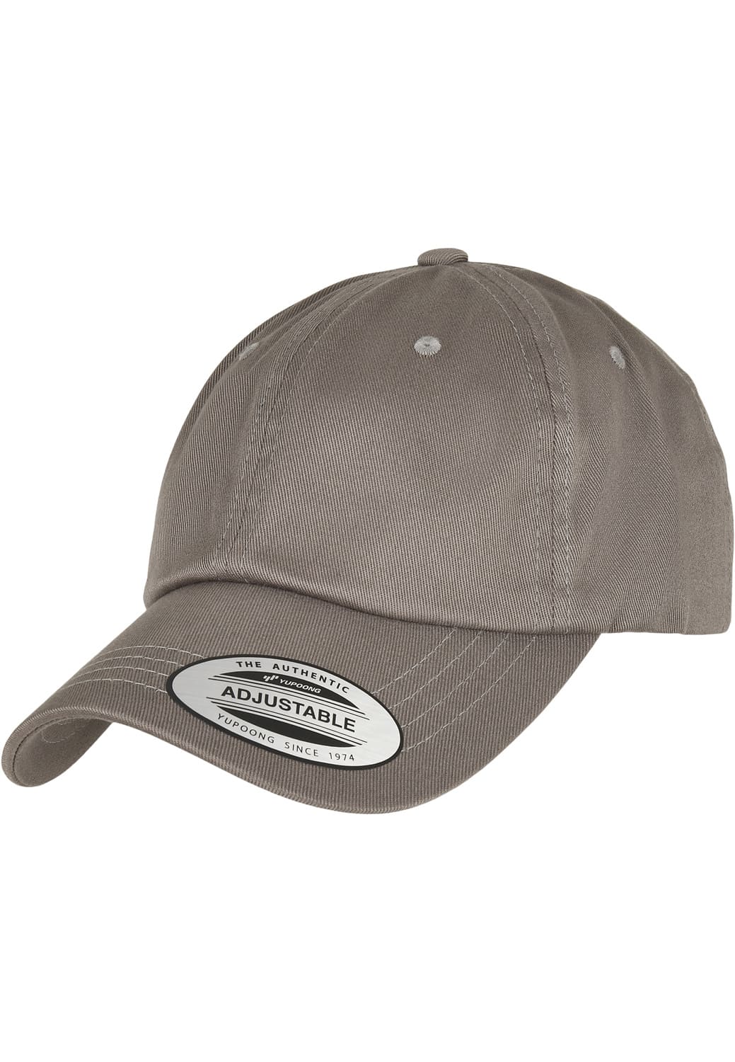 FF-6245OC-03052-0050 Low Profile Organic Cotton Flexfit Cap Light Grey