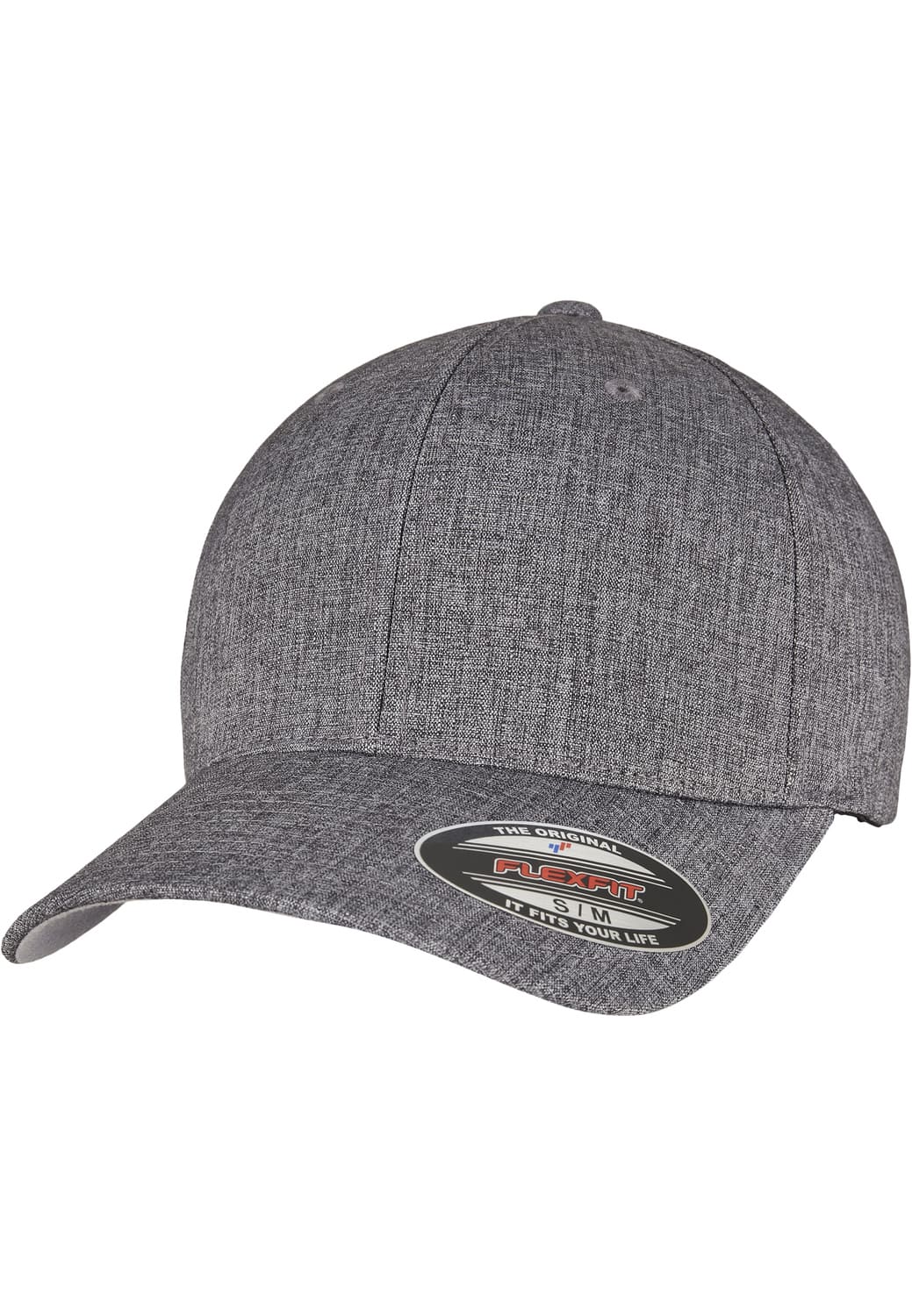 FF-6350-02713-0053 Cappellino Heatherlight Flexfit melange grigio scuro S/M