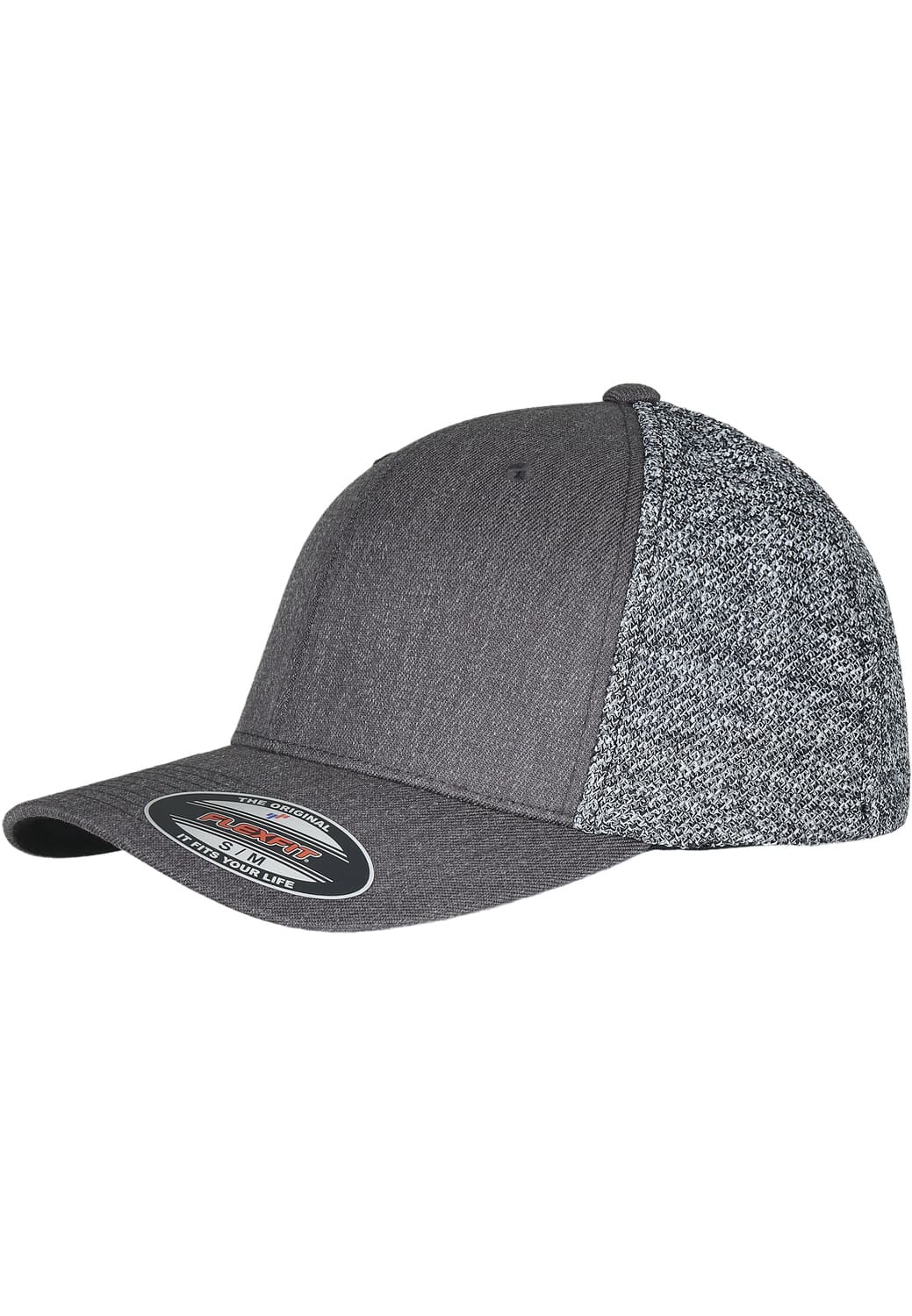 FF-6511MM-02536-0053 Melange Mesh Flexfit trucker cap black/grey S/M