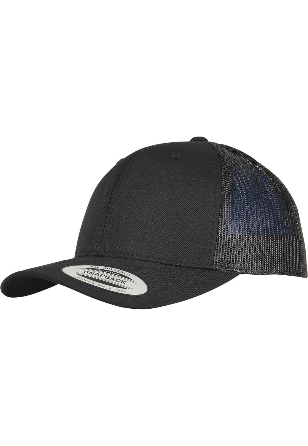 FF-6606TR-00007-0050 Recycled Pol Trucker CapAVAILABLEter black