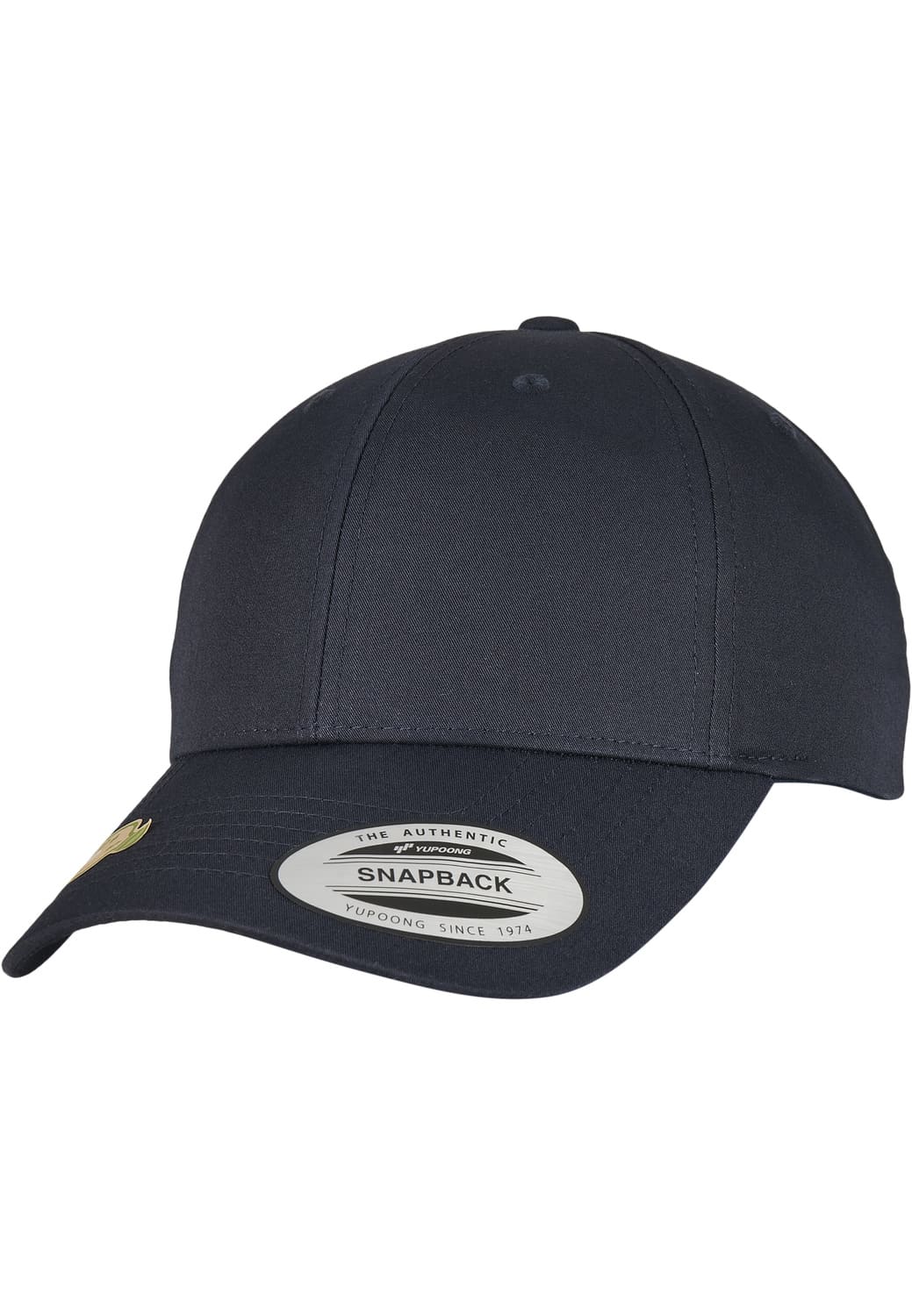 FF-7706RS-00155-0050 Recycled Poly Twill Flexfit navy snapback cap