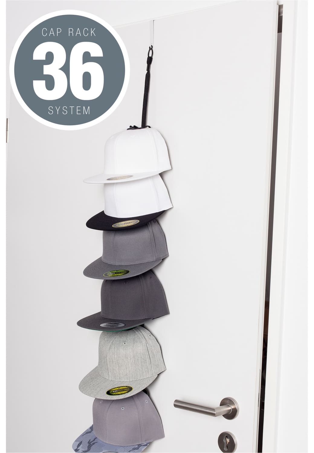 FF-009-00007-0050 Cap Rack / Portacappelli Pro System 36 Flexfit nero