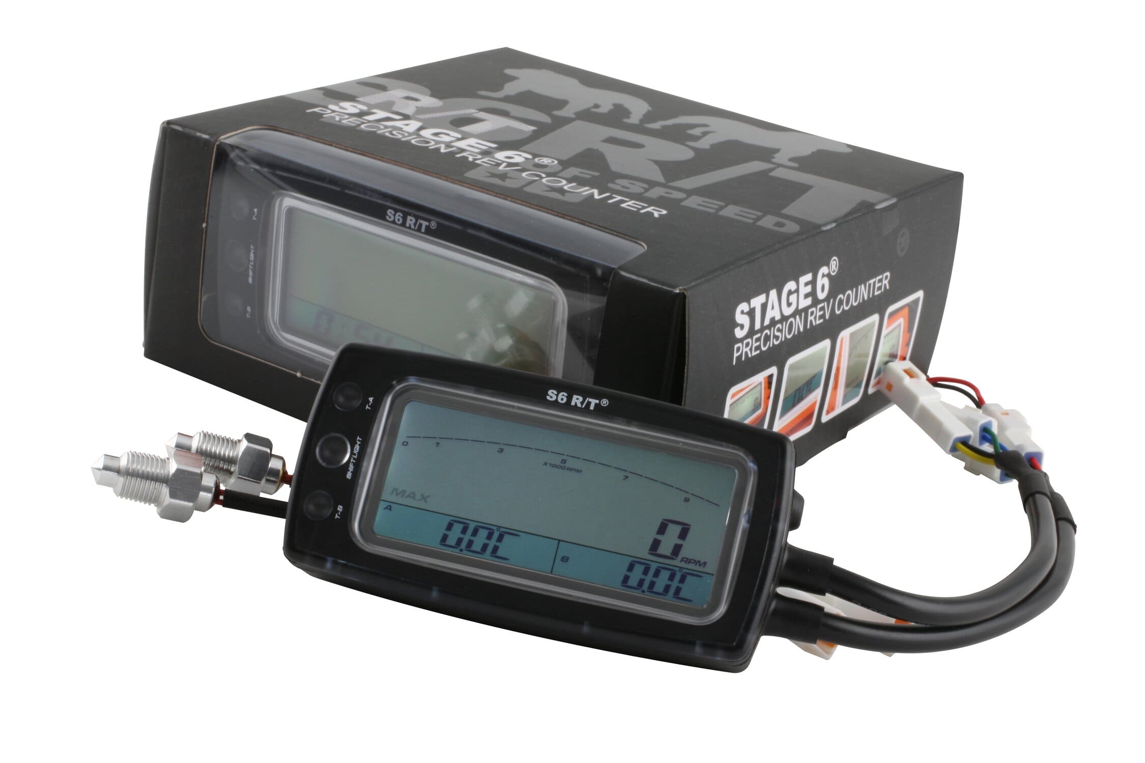 s6-4053 contagiri contakm stage6 r/t g2 per scooter universale