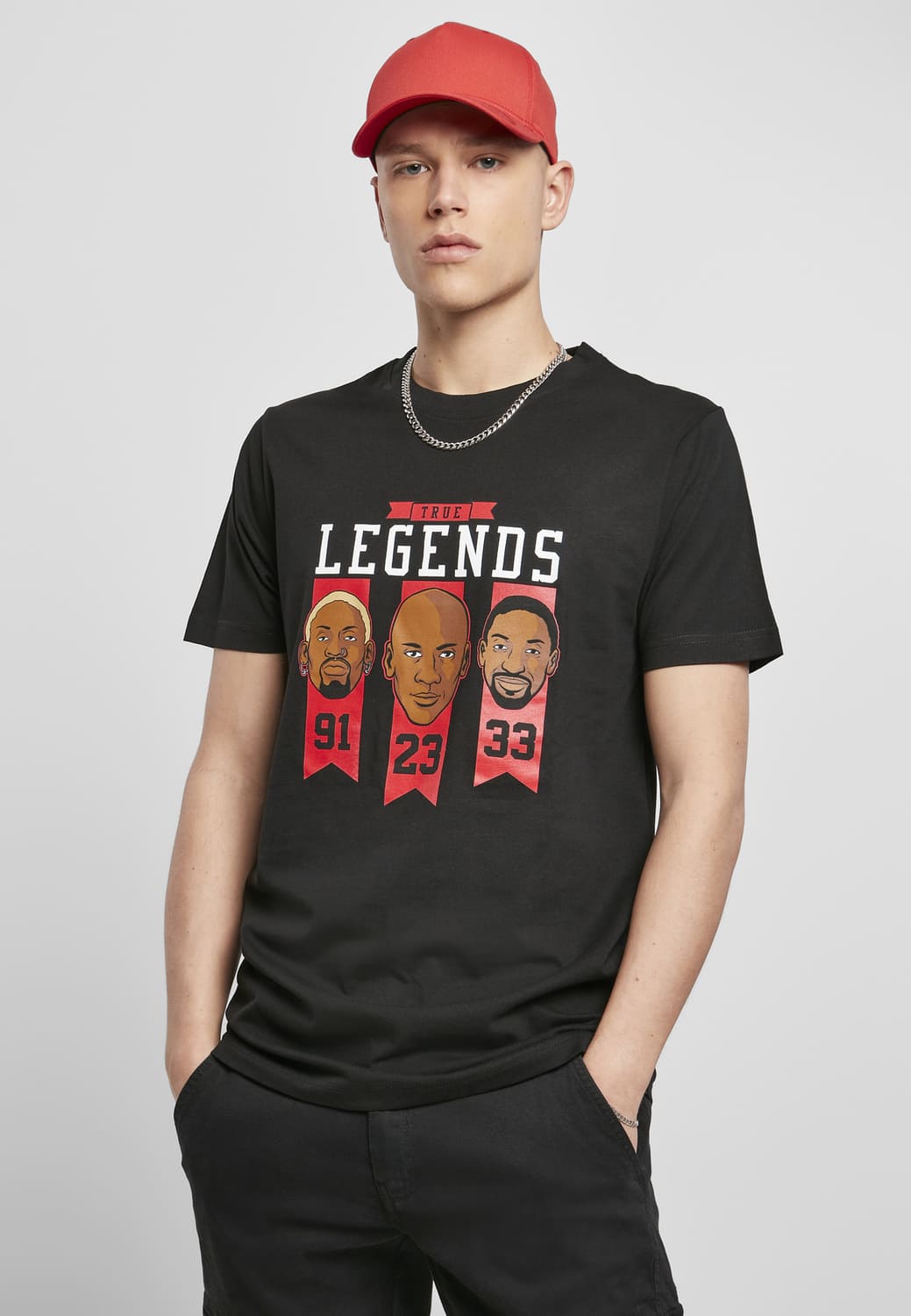MT1359-00007-0060 T-shirt True Legends nero XXL