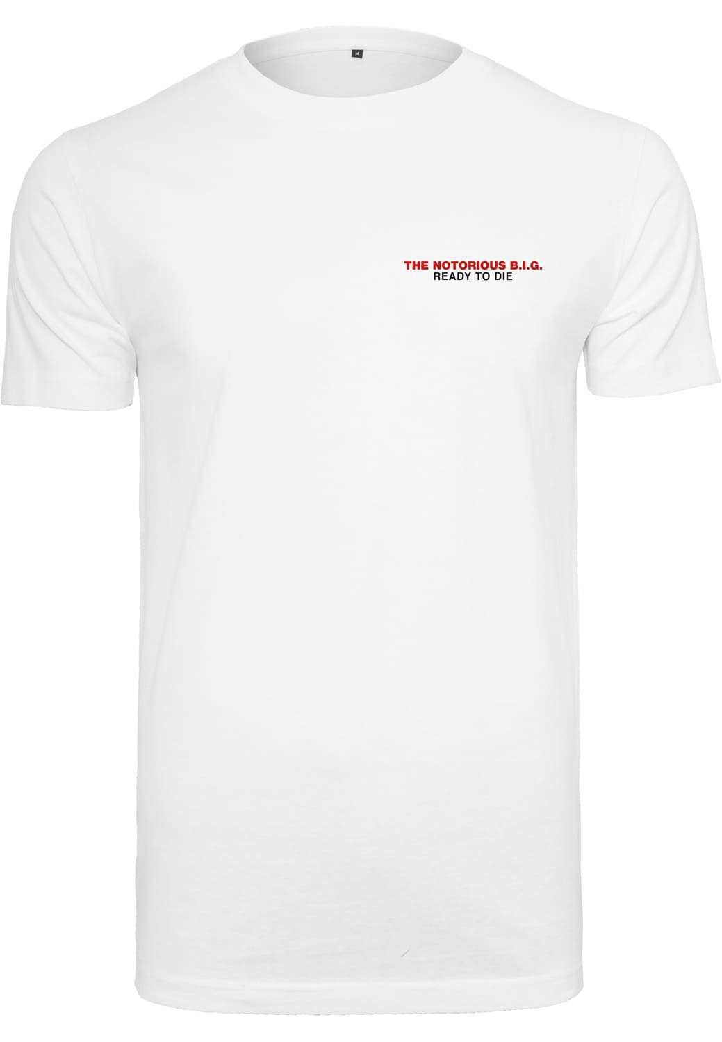 MT1825-00220-0060 T-shirt Biggie Ready To Die Tracklist bianco XXL