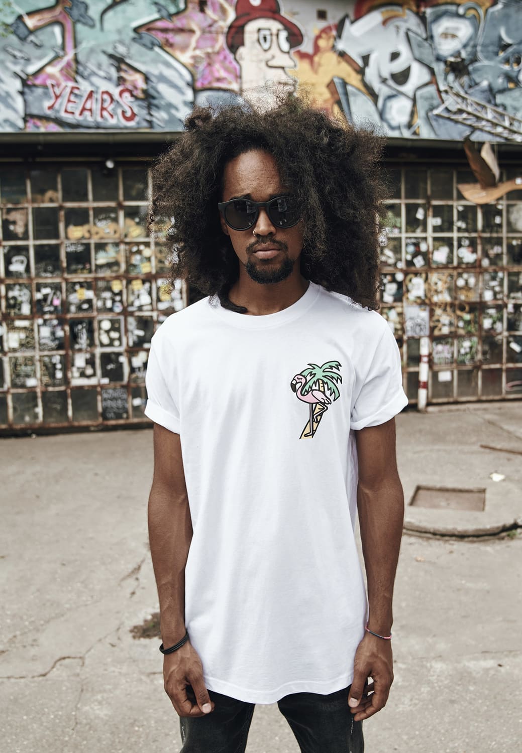 MT550-00220-0060 T-shirt Flamingo bianco XXL