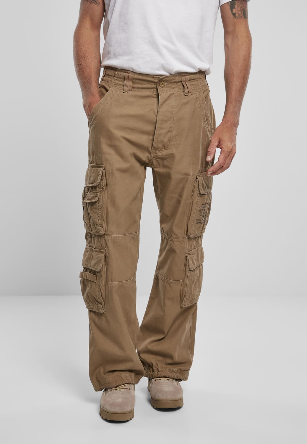BD1003-00003-0231 Pantaloni cargo Vintage Brandit beige 7XL