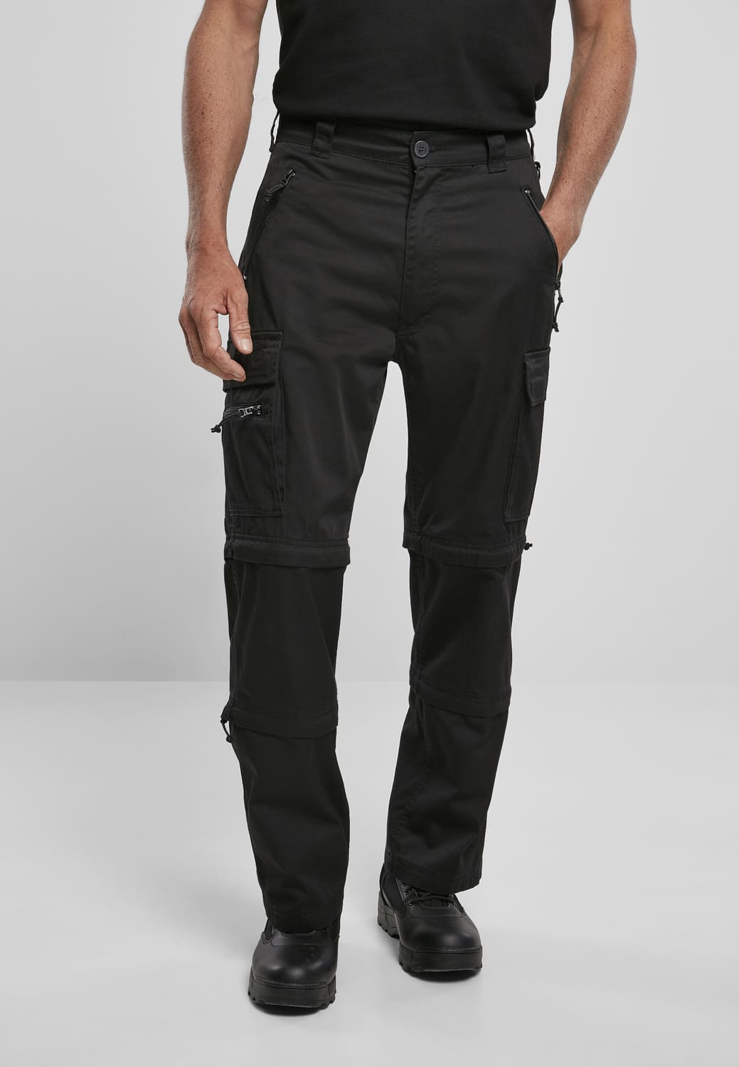 BD1011-00007-0060 Savannah trousers removable legs Brandit black XXL