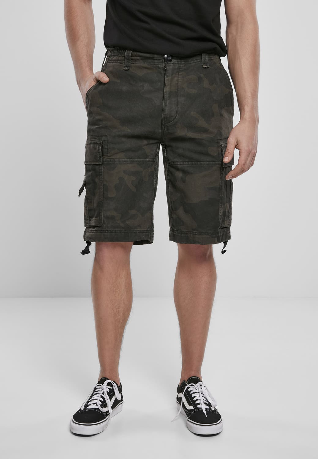BD2002-00707-0231 Pantaloncini cargo Vintage Brandit dark camo 7XL