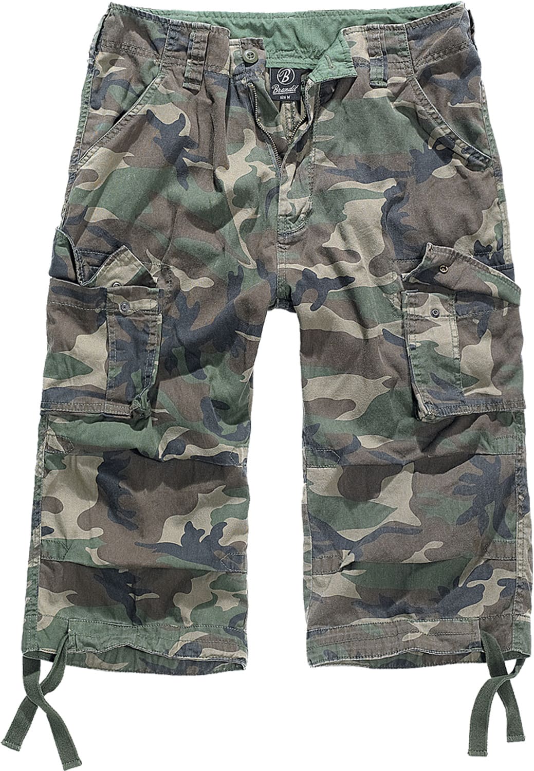BD2013-00775-0231 Brandit Urban Legend Brandit olive camo 3/4 cargo shorts 7XL