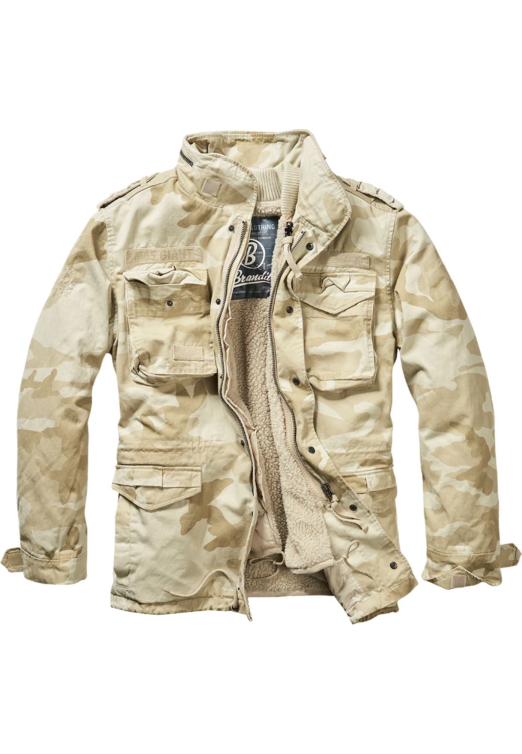 BD3101-00856-0060 Giacca M-65 Giant Brandit sand camo XXL