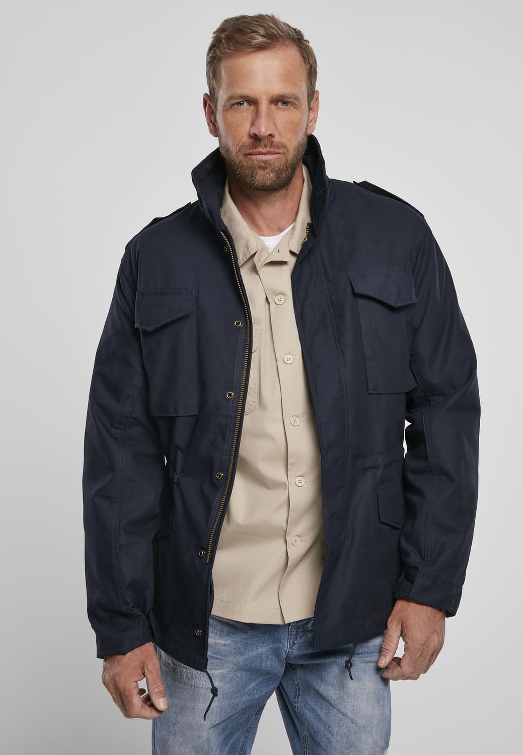 BD3108-00155-0231 Giacca di combattimento M-65 Brandit navy 7XL