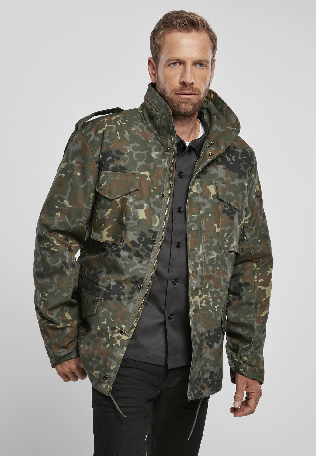 BD3108-02187-0231 Giacca di combattimento M-65 Brandit flecktarn 7XL