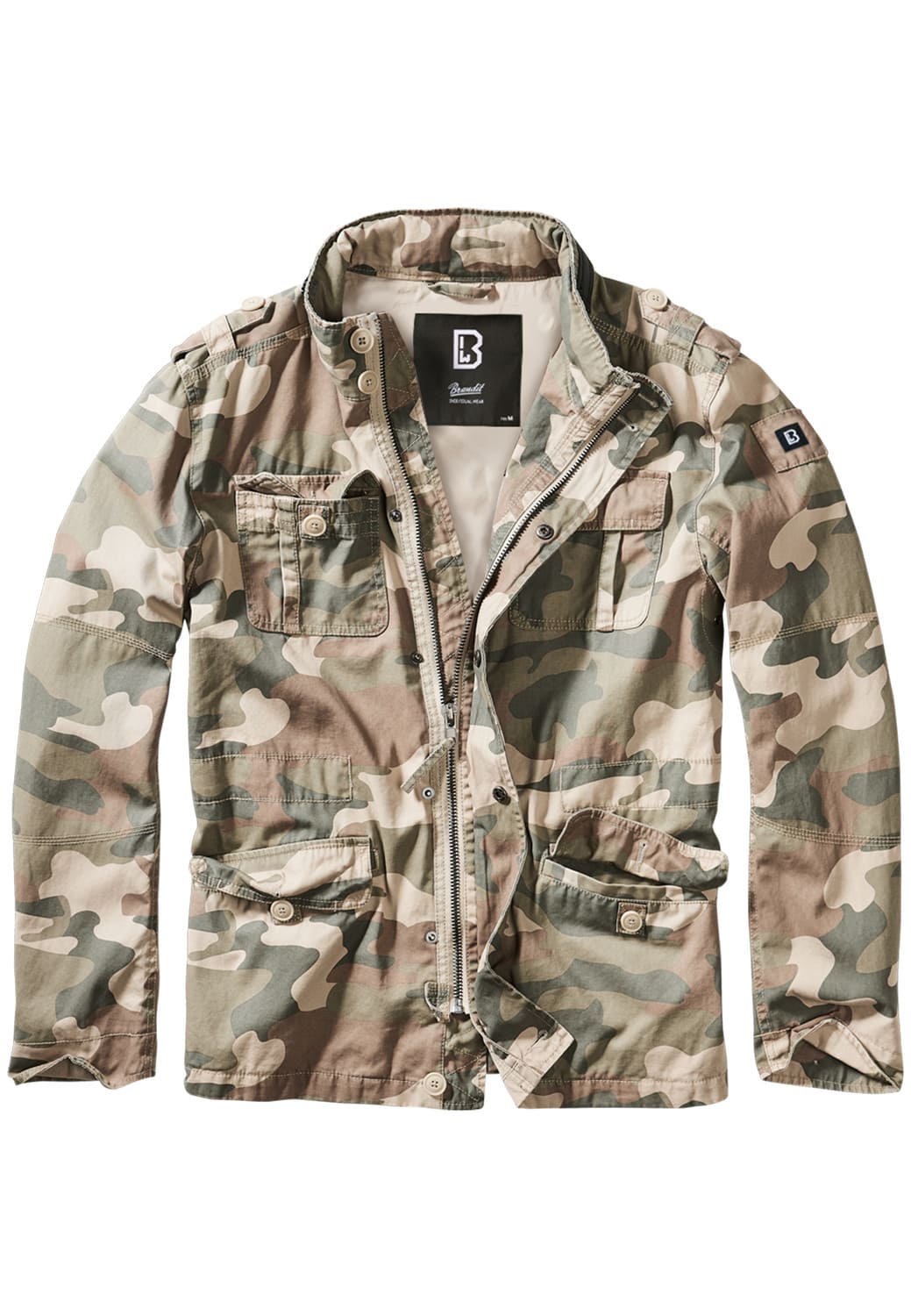 BD3116-02633-0060 Giacca di combattimento Britannia Brandit light woodland XXL