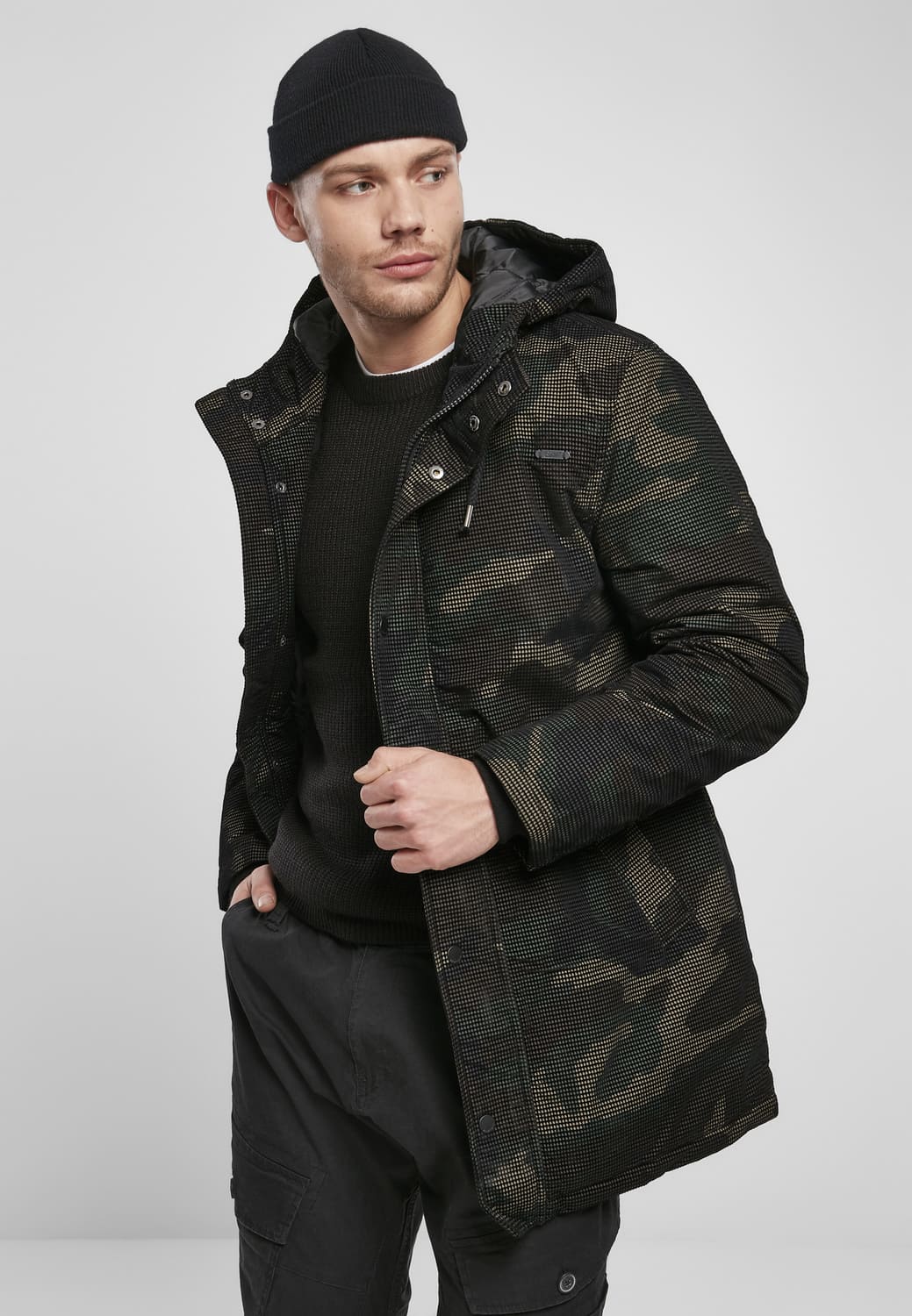 BD3168-00992-0060 Giacca eskimo Grid Camo Brandit woodland XXL