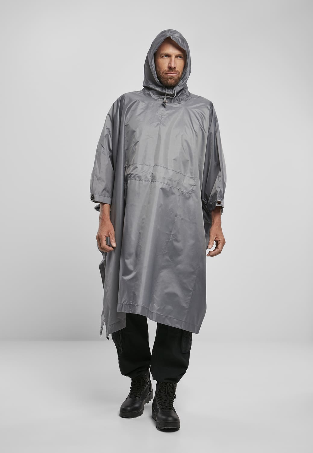 BD3169-01745-0050 Poncho Ripstop Brandit anthracite one size