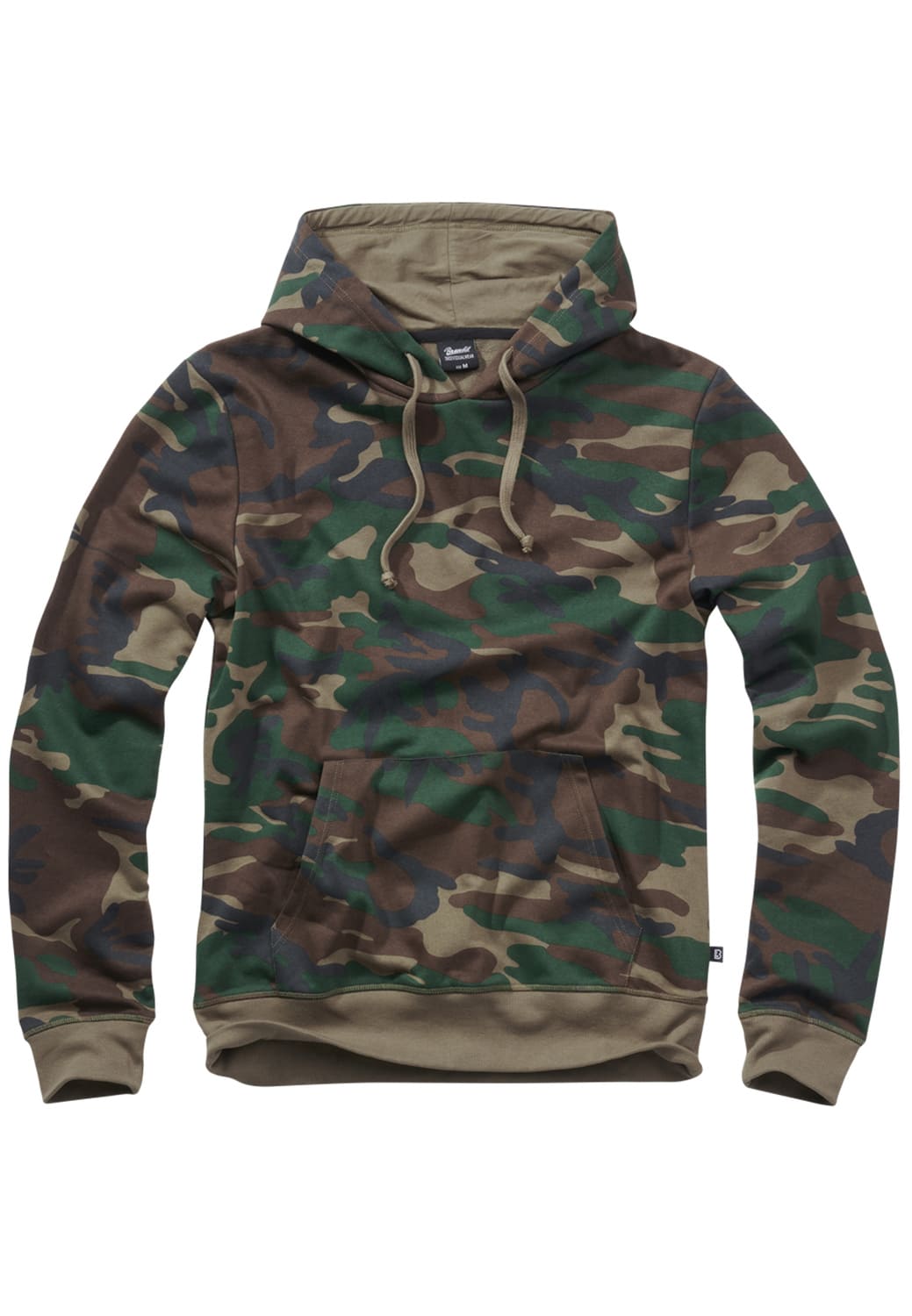 BD5006-00992-0231 Felpa con cappuccio Brandit woodland 7XL