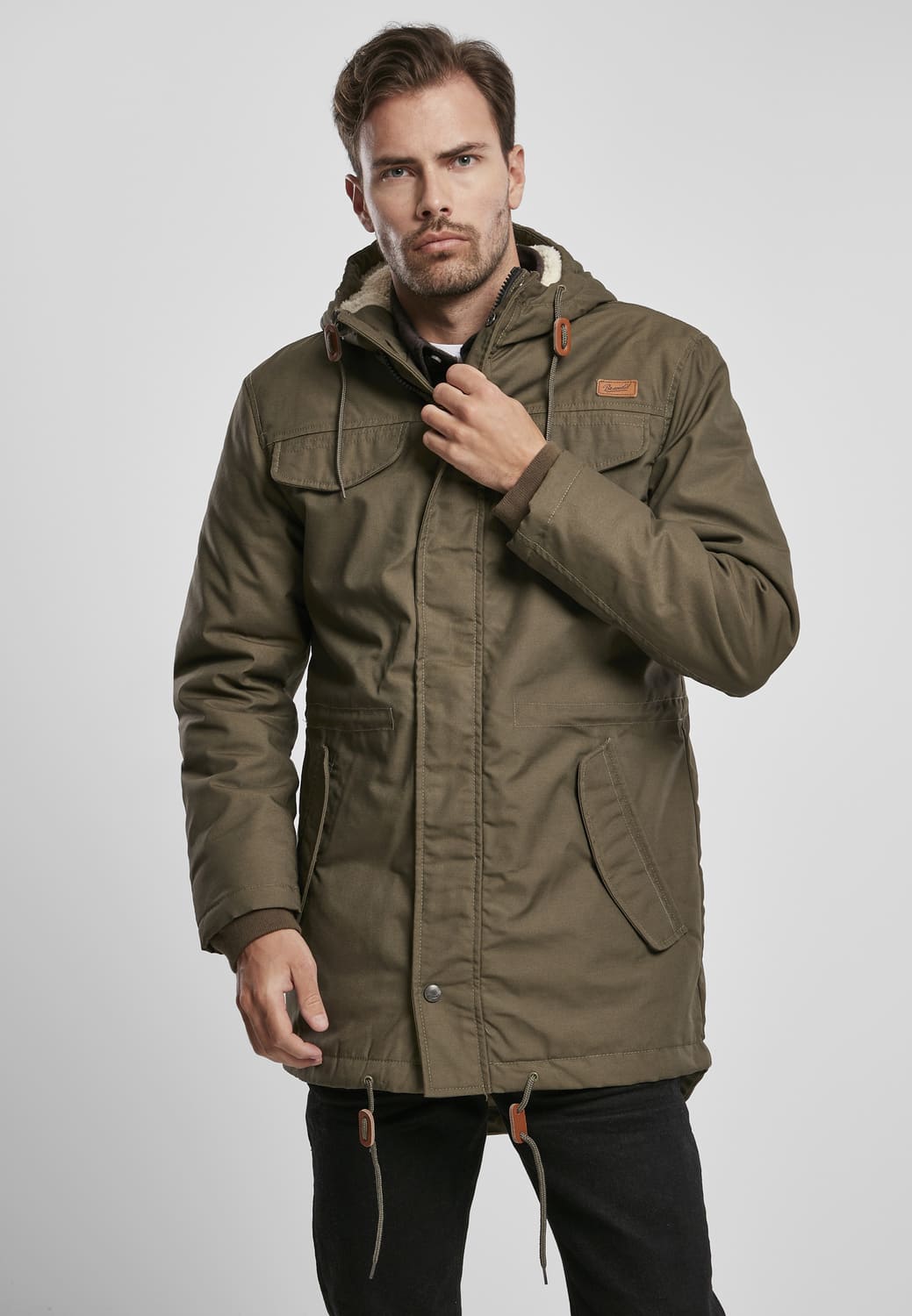 BD9442-00176-0060 Giacca eskimo Marsh Lake Brandit oliva XXL