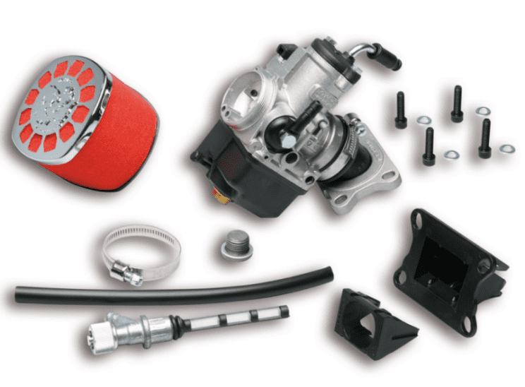 1613522 carburetor kit malossi mhr phbh 26 mhr aprilia rx factory 50 2t lc euro 4 2018-> (d50b0) with reed valve -