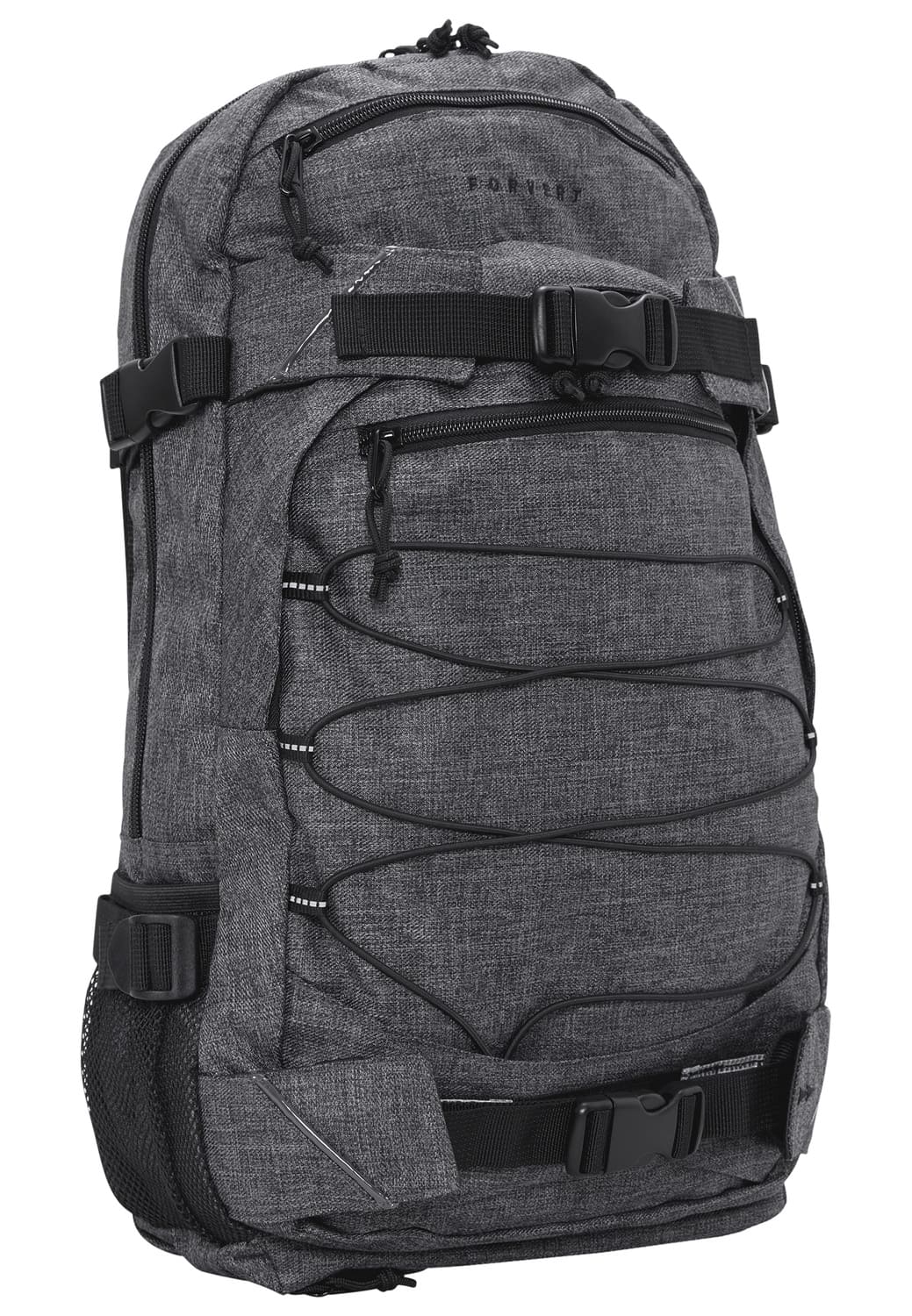 FV8612-00620-0050 Forvert Melange Louis Backpack Black Mottled 20 L