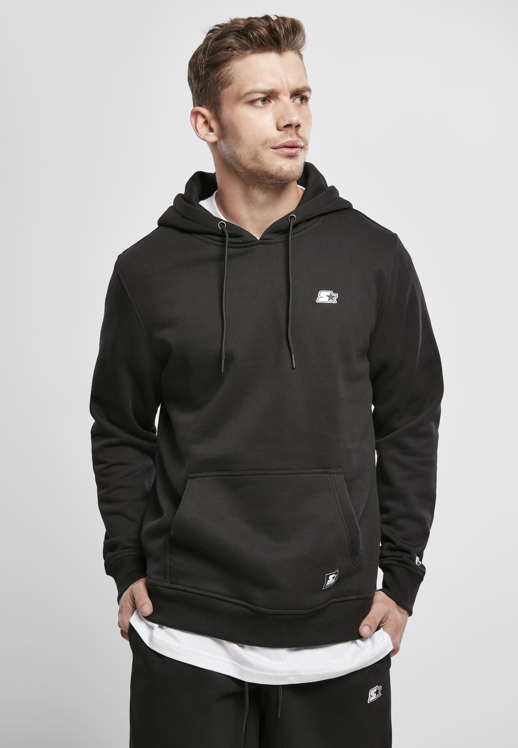 ST086-00007-0060 Hoody Essential Starter nero XXL