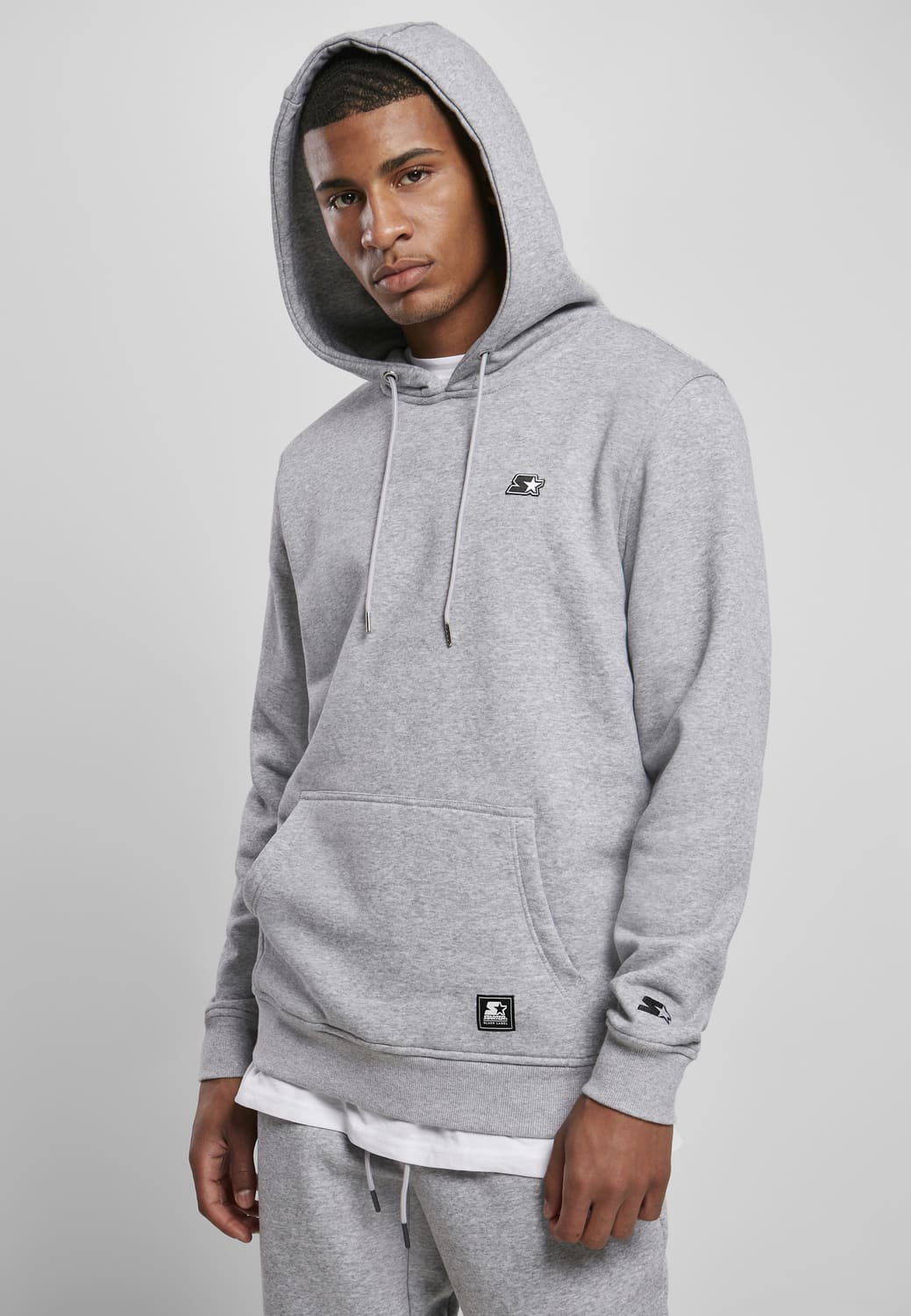 ST086-00431-0060 Hoody Essential Starter grigio chiaro XXL