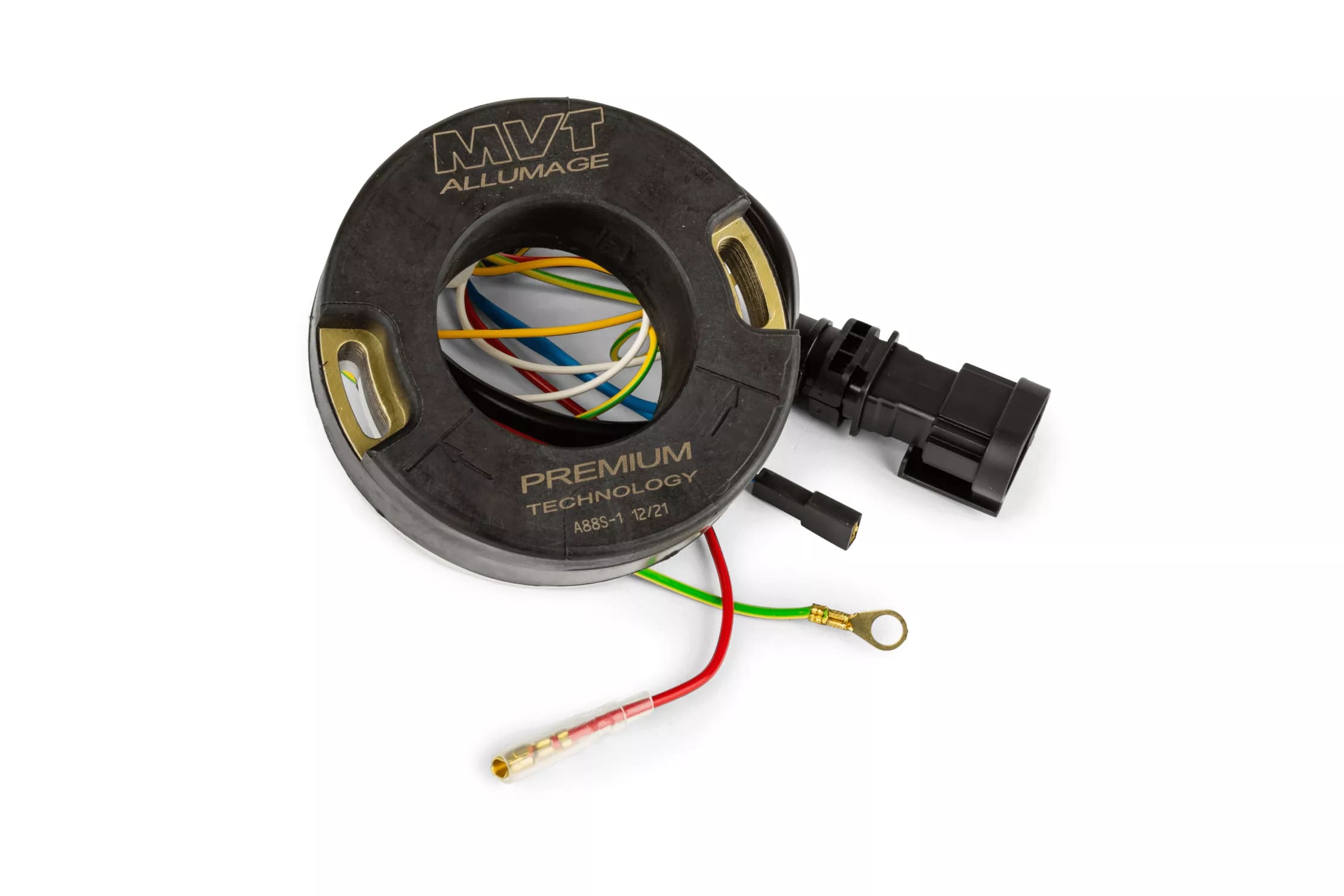 MVT-PREM09 MVT “Premium” Internal Rotor Ignition with LED Coil, Piaggio NRG / Gilera Stalker (before 2003)