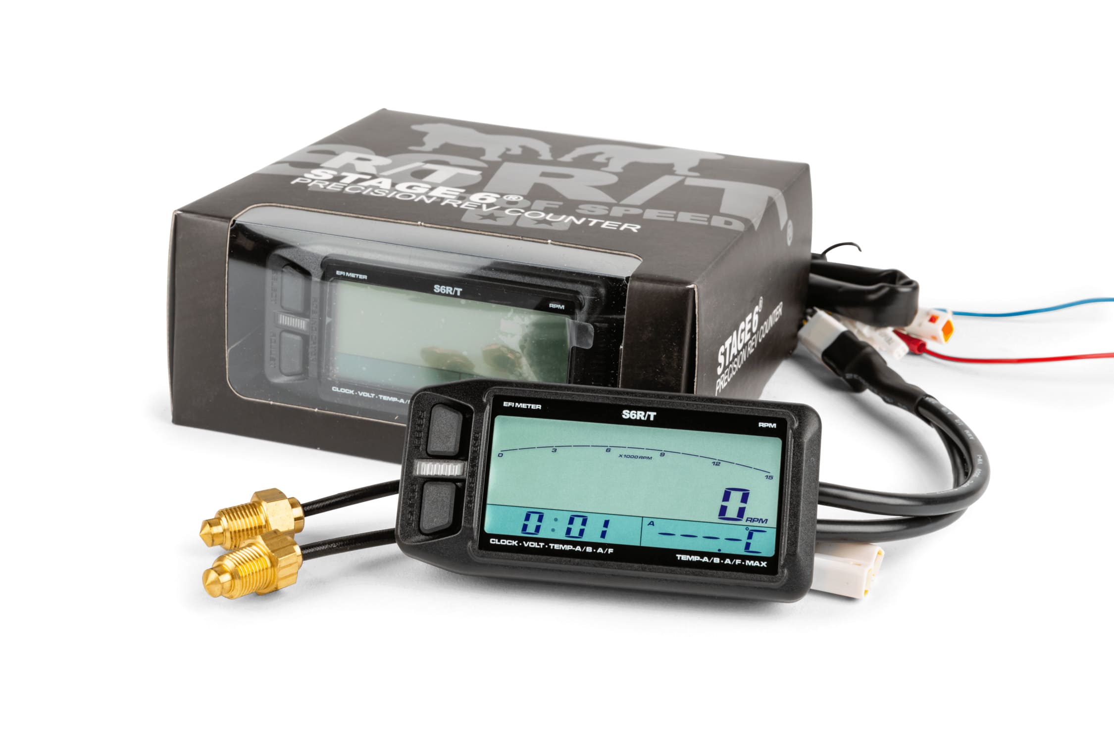 S6-4054/BK STAGE6 R/T Multifunction Tachometer MK2 Black