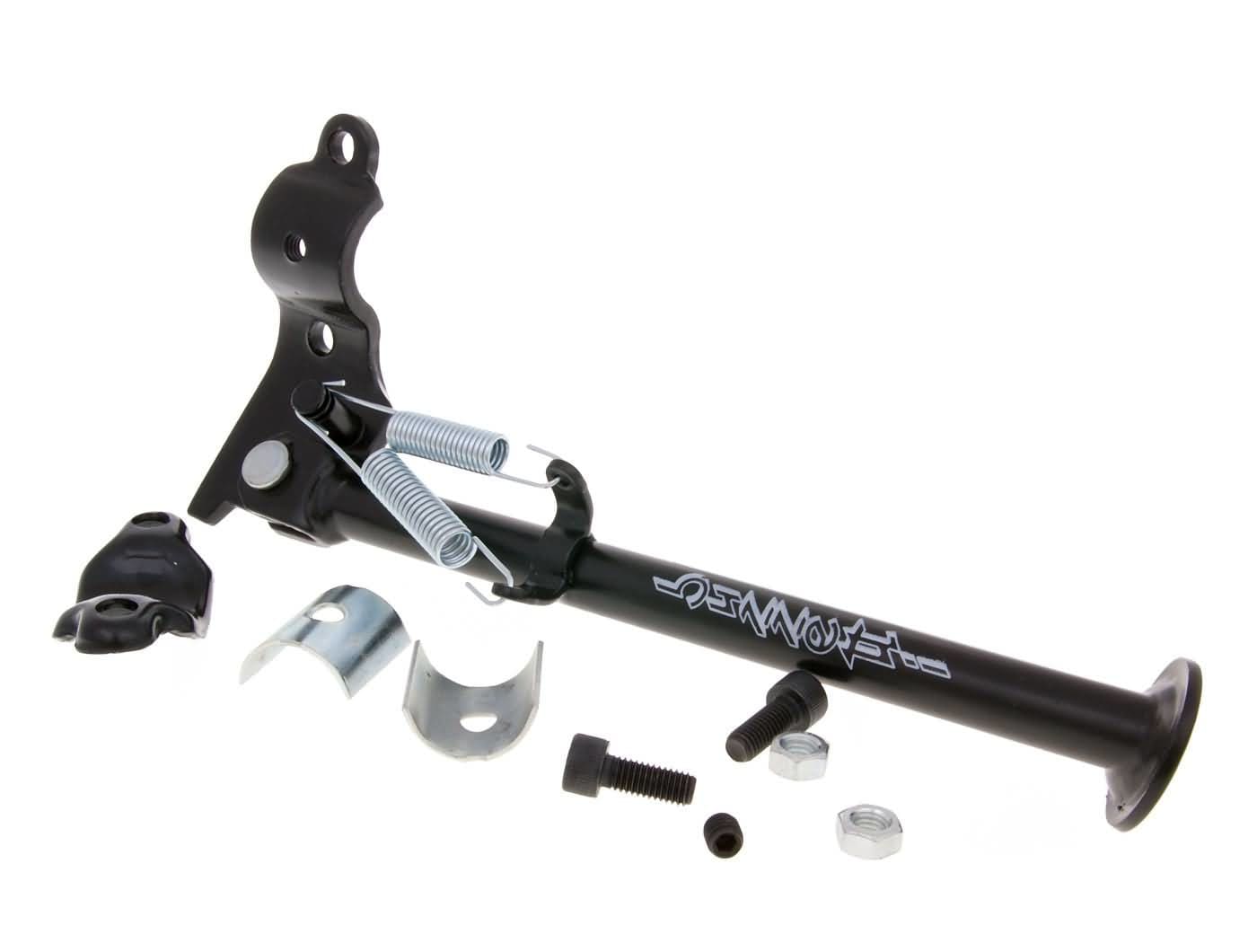 WB-30240 Cavalletto laterale Buzzetti nero universale 26/32mm Länge 250mm, COD: WB-30240