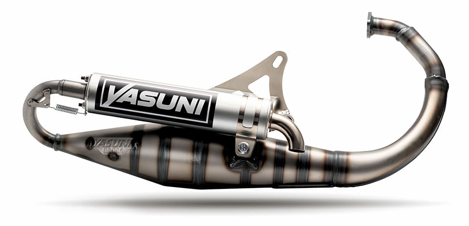 YAS317-2 Marmitta Yasuni Carrera 10 Alu Minarelli verticale