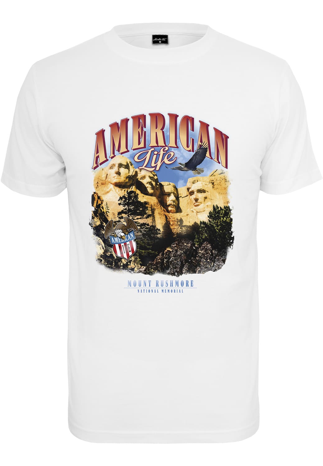 MT1852-00220-0060 T-shirt American Life Mount Roushmore bianco XXL