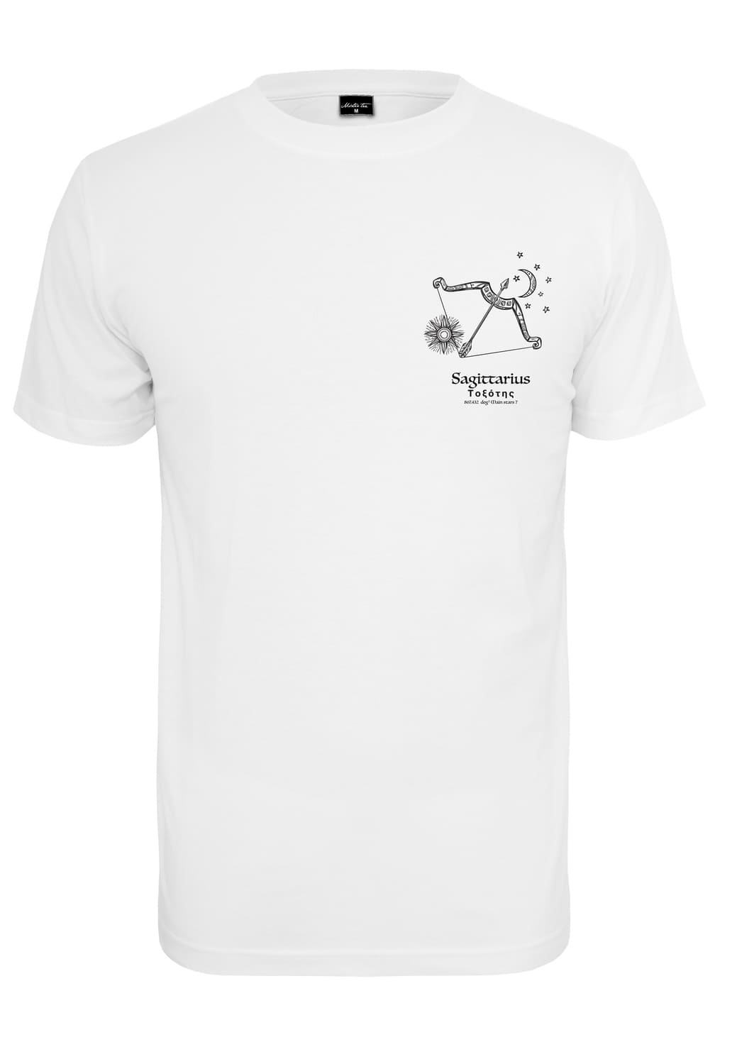 MT1866-00220-0060 T-shirt Astro Sagittarius / Sagittario bianco XXL