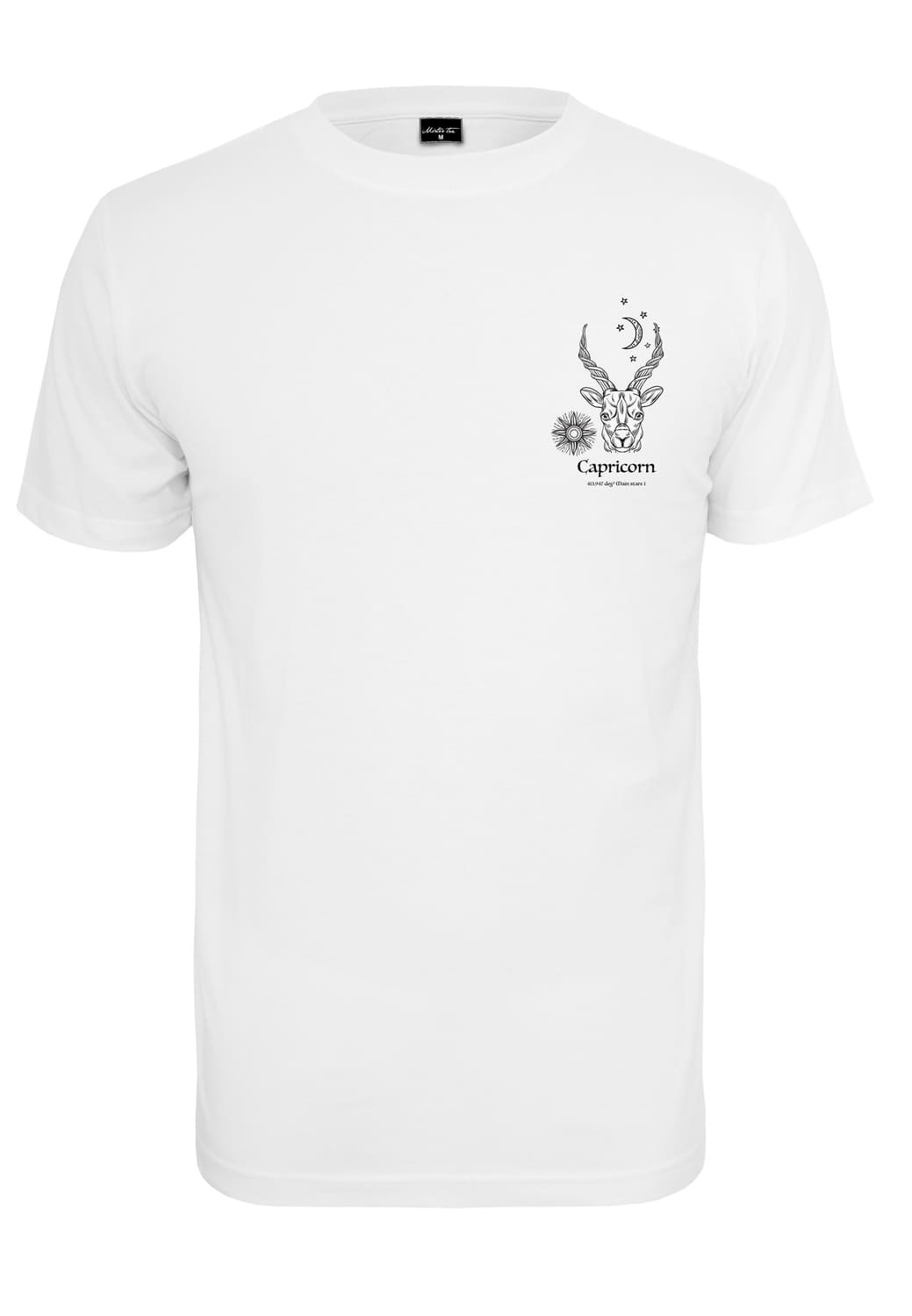 MT1867-00220-0060 T-shirt Astro Capricornus / Capricorno bianco XXL