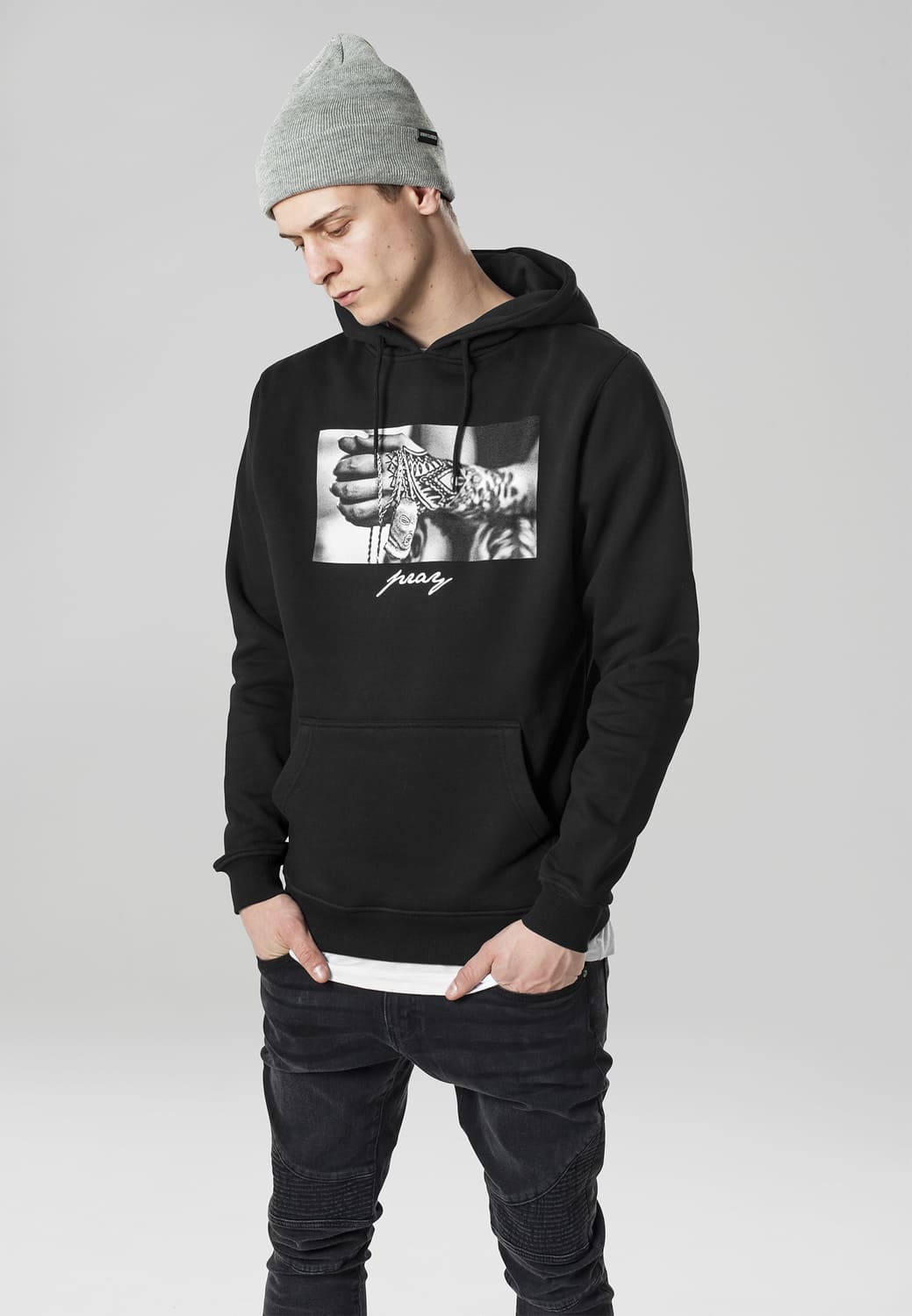 MT492-00007-0060 Hoody Pray 2.0 black XXL