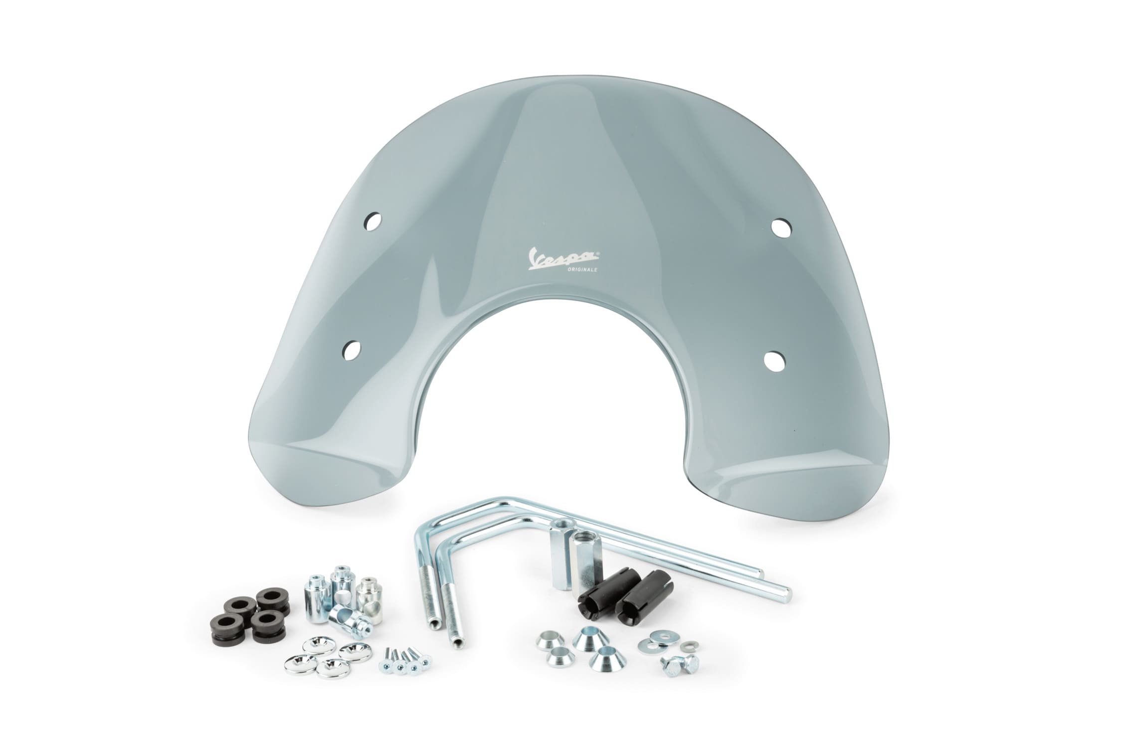 OE-PIA672306 Parabrezza Piaggio Cruiser 16cm Vespa LX 50 - 150cc, sfumato, COD: OE-PIA672306