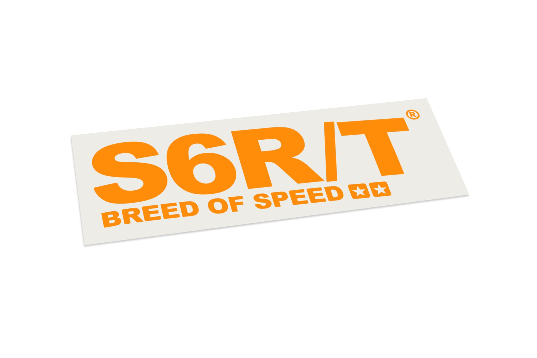 S6-0531/OR Adesivo Stage6 R/T 140x48mm Arancione, COD: S6-0531/OR
