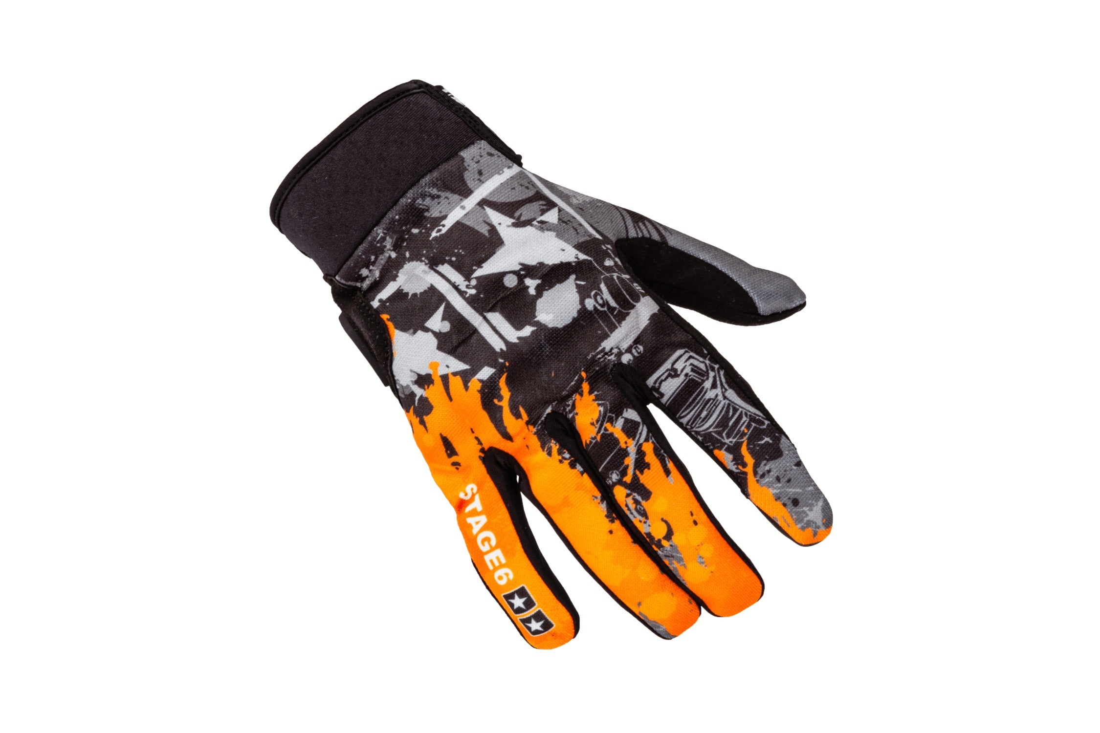 S6-0861/XL Stage6 Street Gloves Orange XL