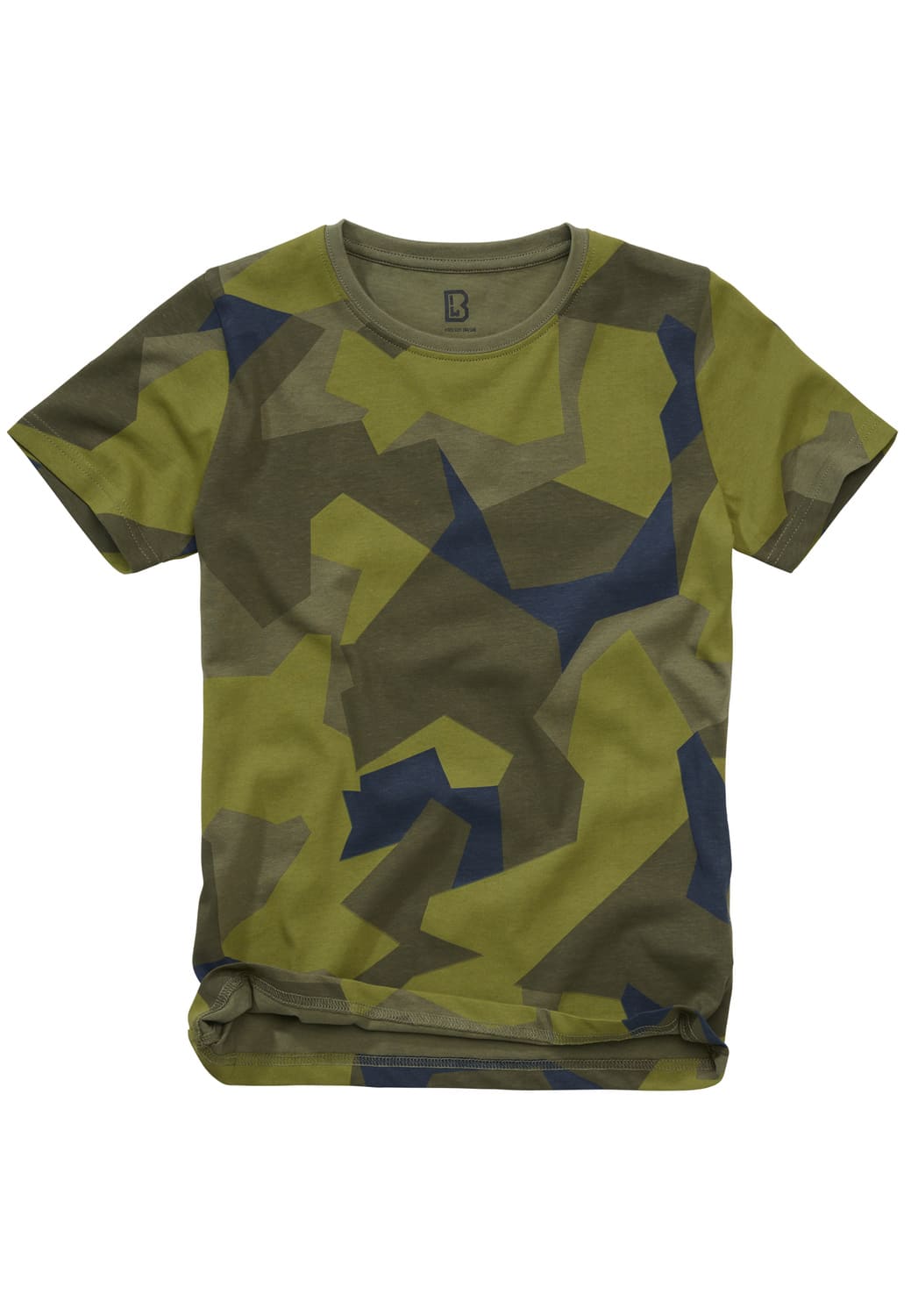 BD6017-02640-0275 T-shirt bambini Brandit swedish camo 170/176