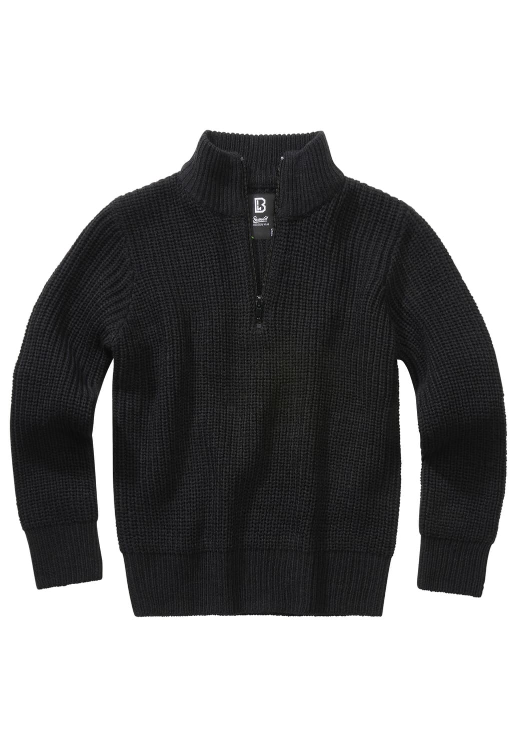BD6018-00007-0275 Maglione marine troyer bambini Brandit nero 170/176