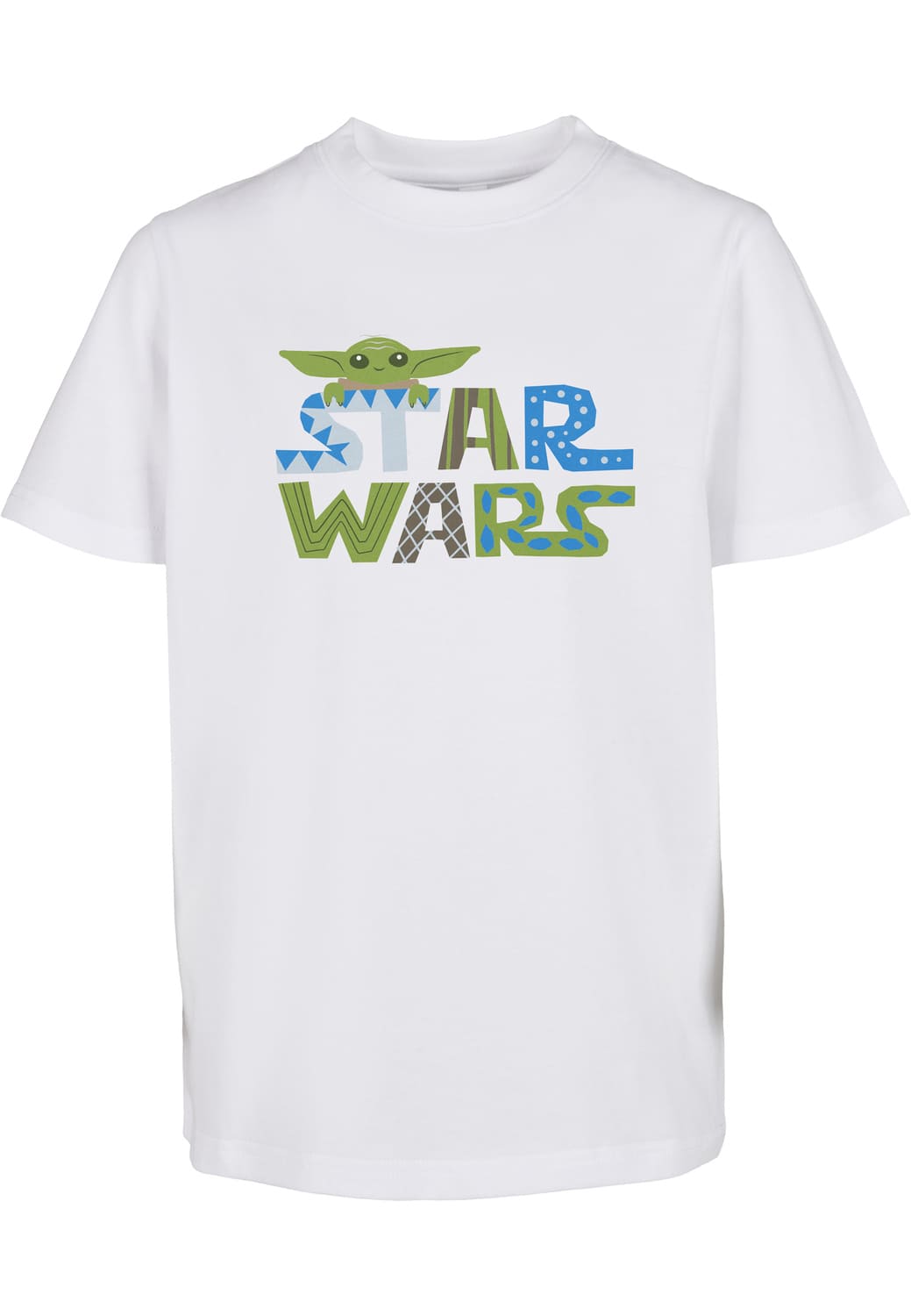 MTK143-00220-0137 T-shirt Star Wars Colorful Logo bambini bianco 158/164