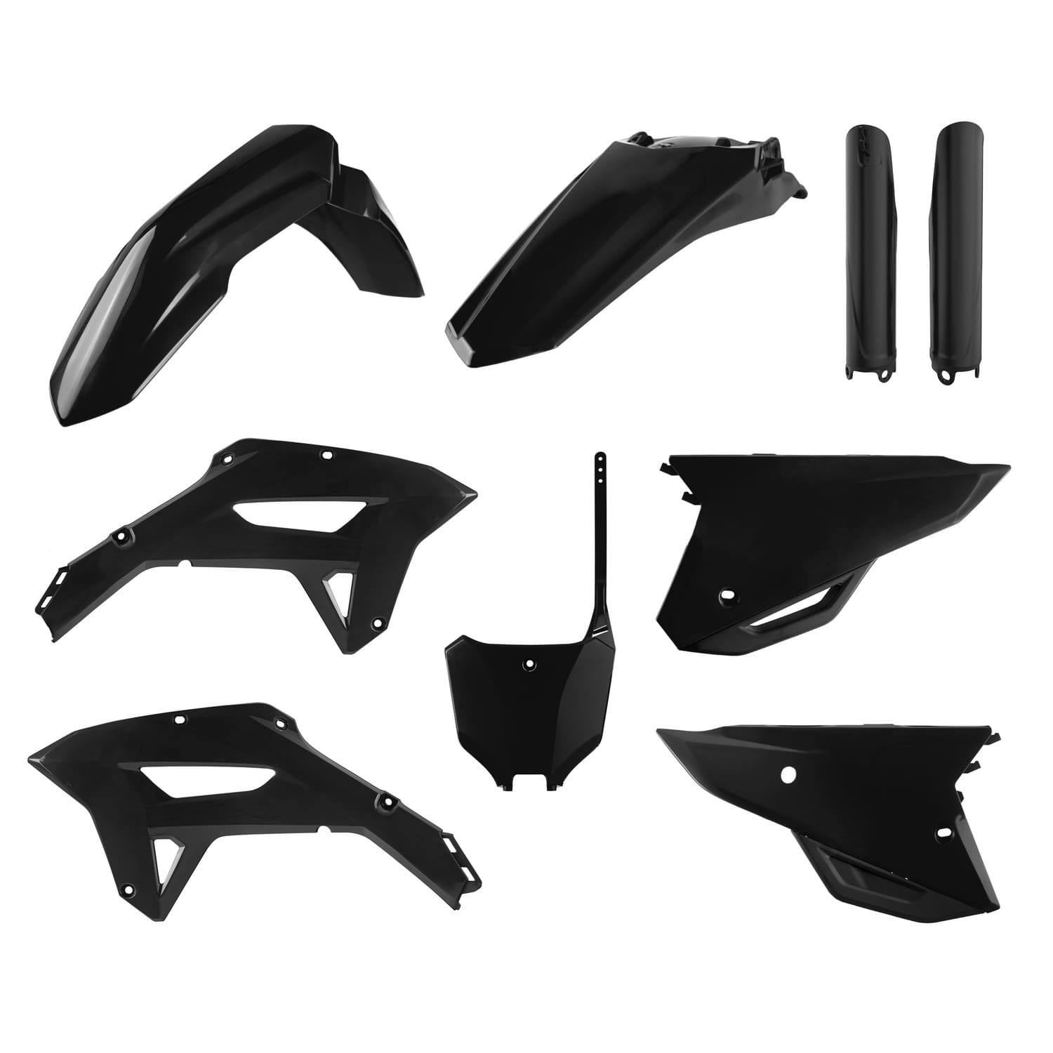 POL-91056 Kit Carena Polisport nero Honda CRF 450, COD: POL-91056