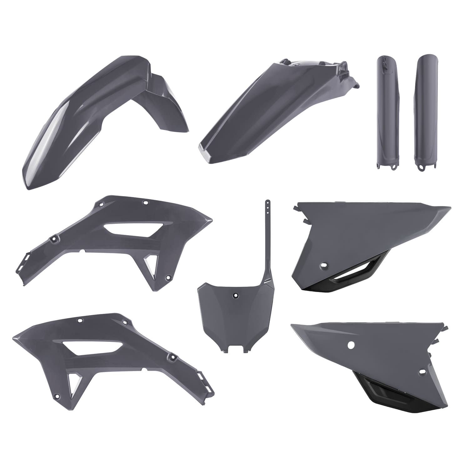 POL-91057 Kit Carena Polisport grigio Nardo Honda CRF 450, COD: POL-91057