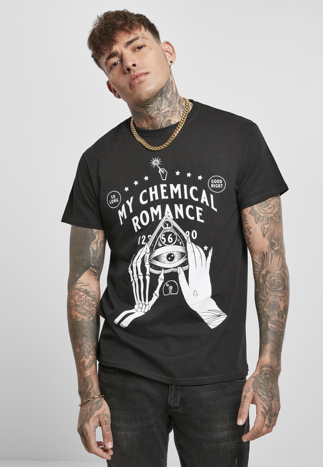 MC564-00007-0060 T-shirt My Chemical Romance Pyramid nero XXL