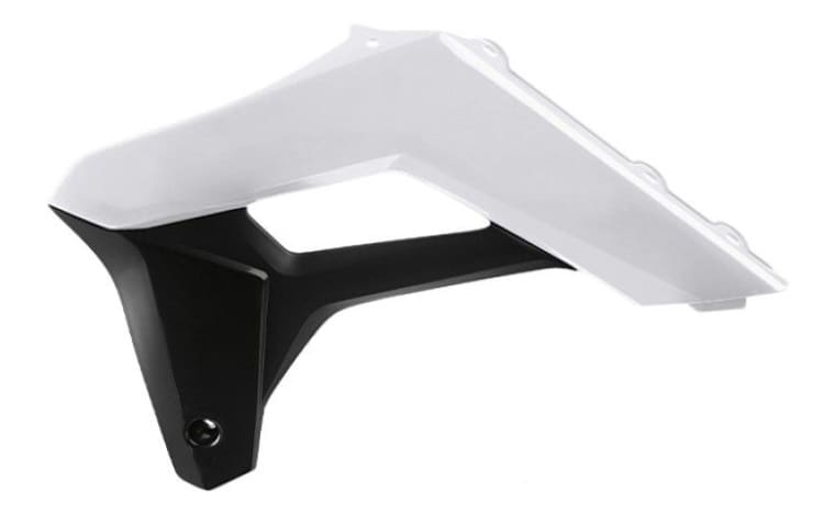 POL-8668800005 Carene laterale anteriore Polisport Sherco SE / SE-F bianco / nero, COD: POL-8668800005