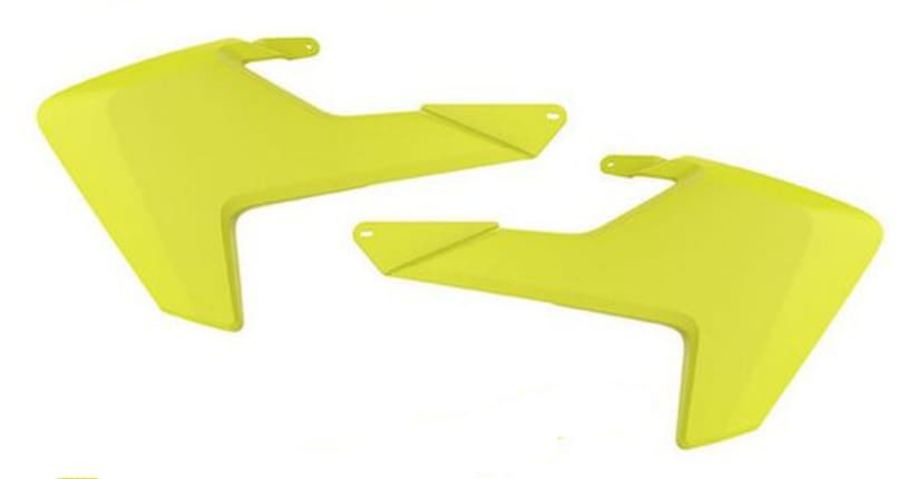 POL-8551200002 Carene laterale anteriore Polisport giallo fluo Husqvarna FC / TC / FE /TE, COD: POL-8551200002