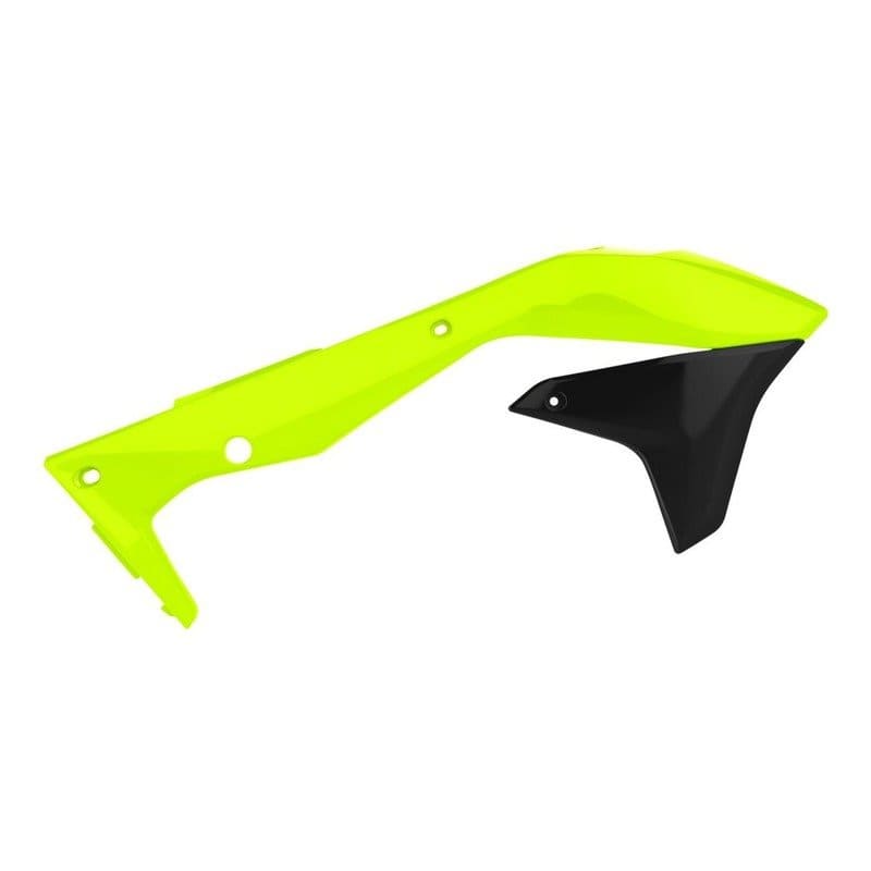 POL-8554200001 Carene laterale anteriore Polisport giallo fluo Kawasaki KXF 450, COD: POL-8554200001