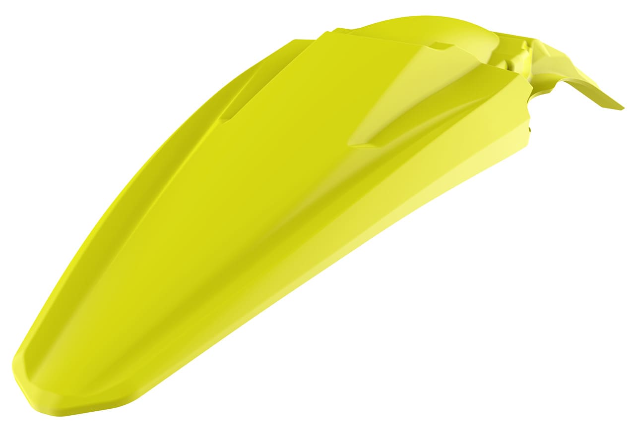 POL-8562100009 Parafango posteriore Polisport giallo fluo Kawasaki KXF 250 / 450, COD: POL-8562100009