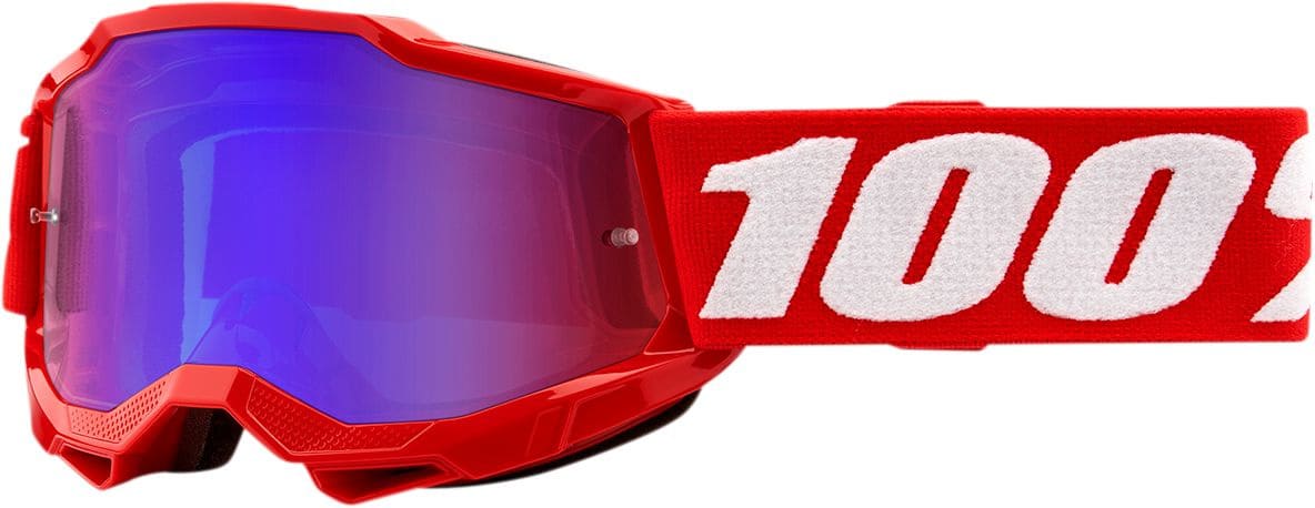 HDP26012872 100% Accuri 2 Kids Cross Mask Red Mirror Red / Blue